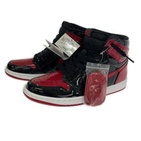 スニーカー AIR JORDAN1RETRO HIGH OG Patent Bred 26.5cm (US8 1/2 UK8 EU43)