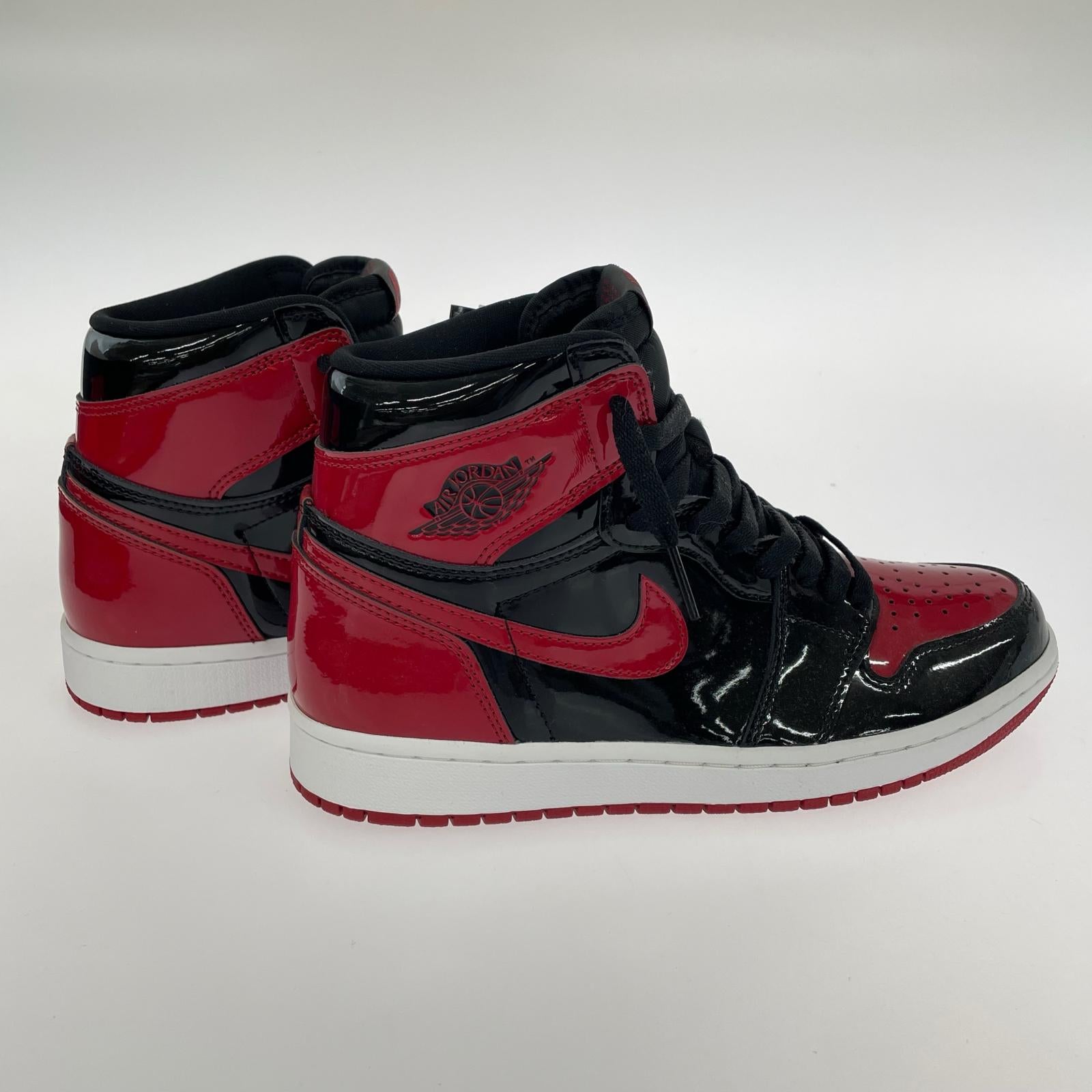 スニーカー AIR JORDAN1RETRO HIGH OG Patent Bred 26.5cm (US8 1/2 UK8 EU43)