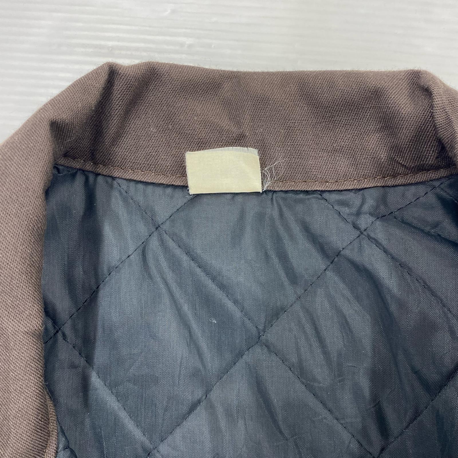 ジャケット OLD REDCAP USA製 ワークジャケット L ブラウン