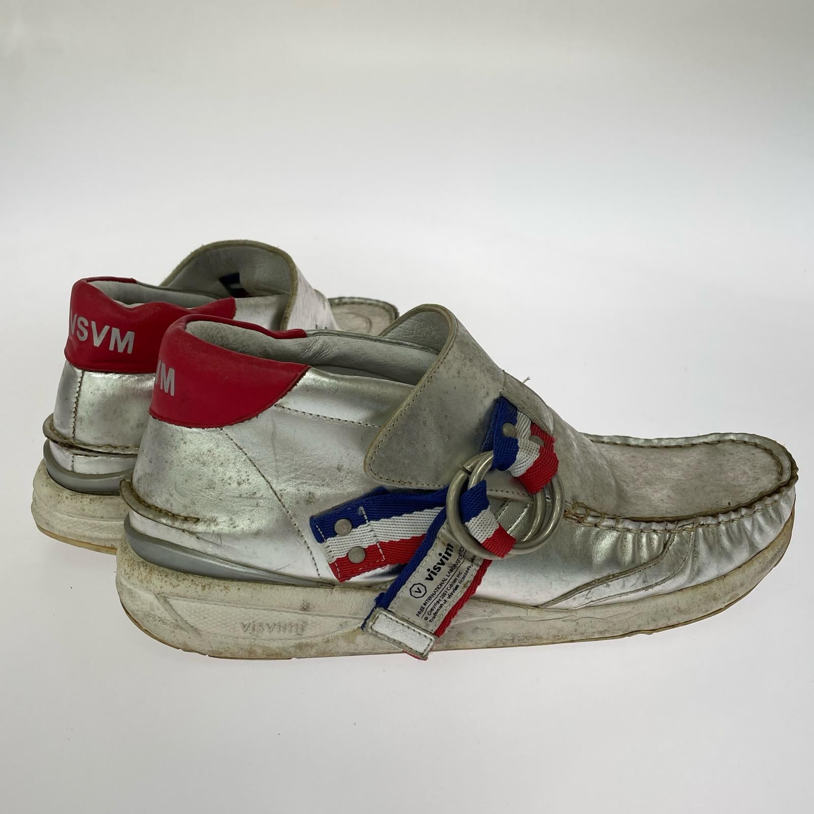 ブーツ G.Skynyrd Ring Mocassin US11 シルバー