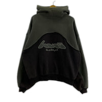 パーカー HUNI DESIGN Logo Hoodie L グレー
