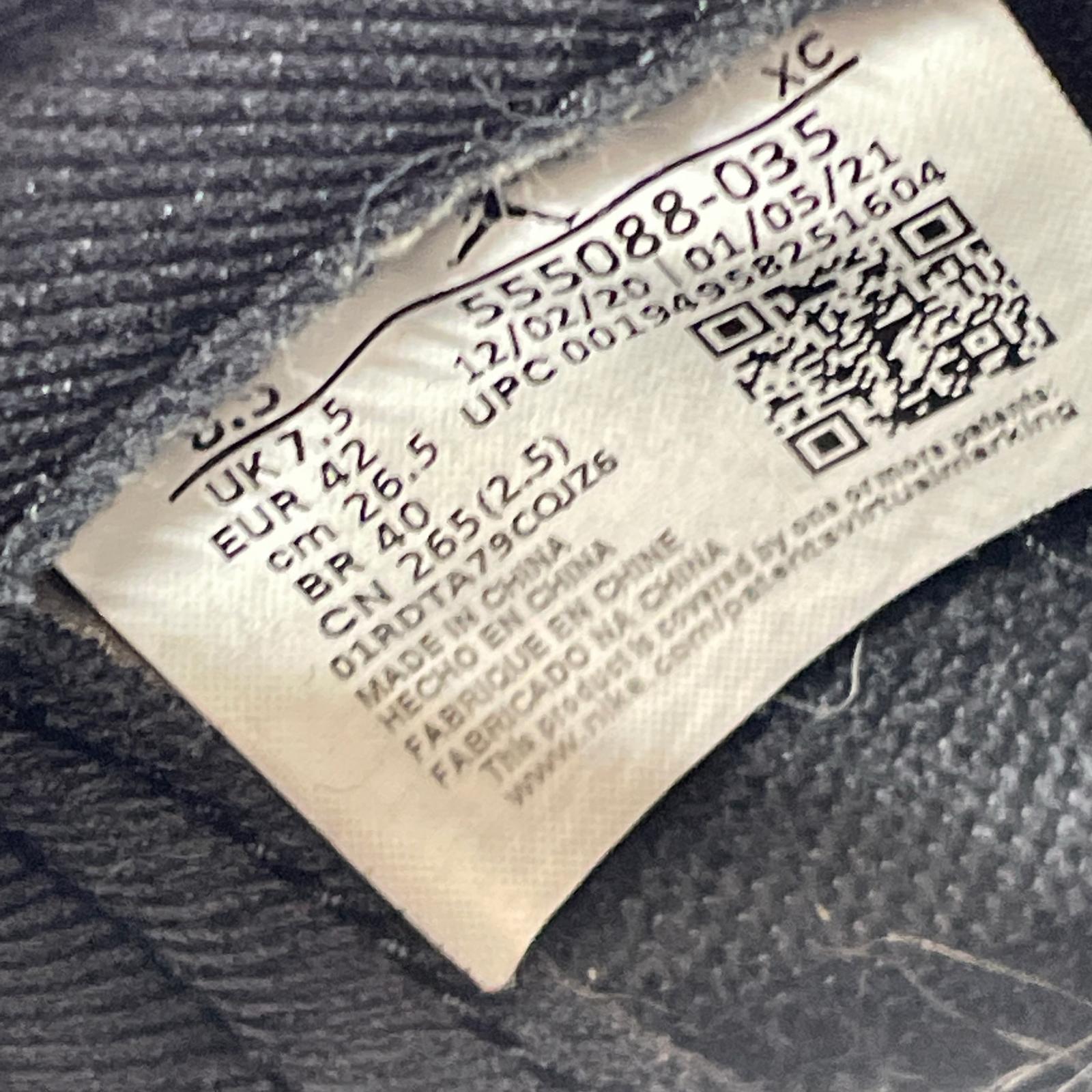 シューズ AIR JORDAN 1 RETRO HIGH OG SHADOW 2.0 26.5cm (US8 1/2 UK8 EU43)