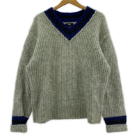 ニット 22AW Mohair Tennis ニットセーター L ホワイト