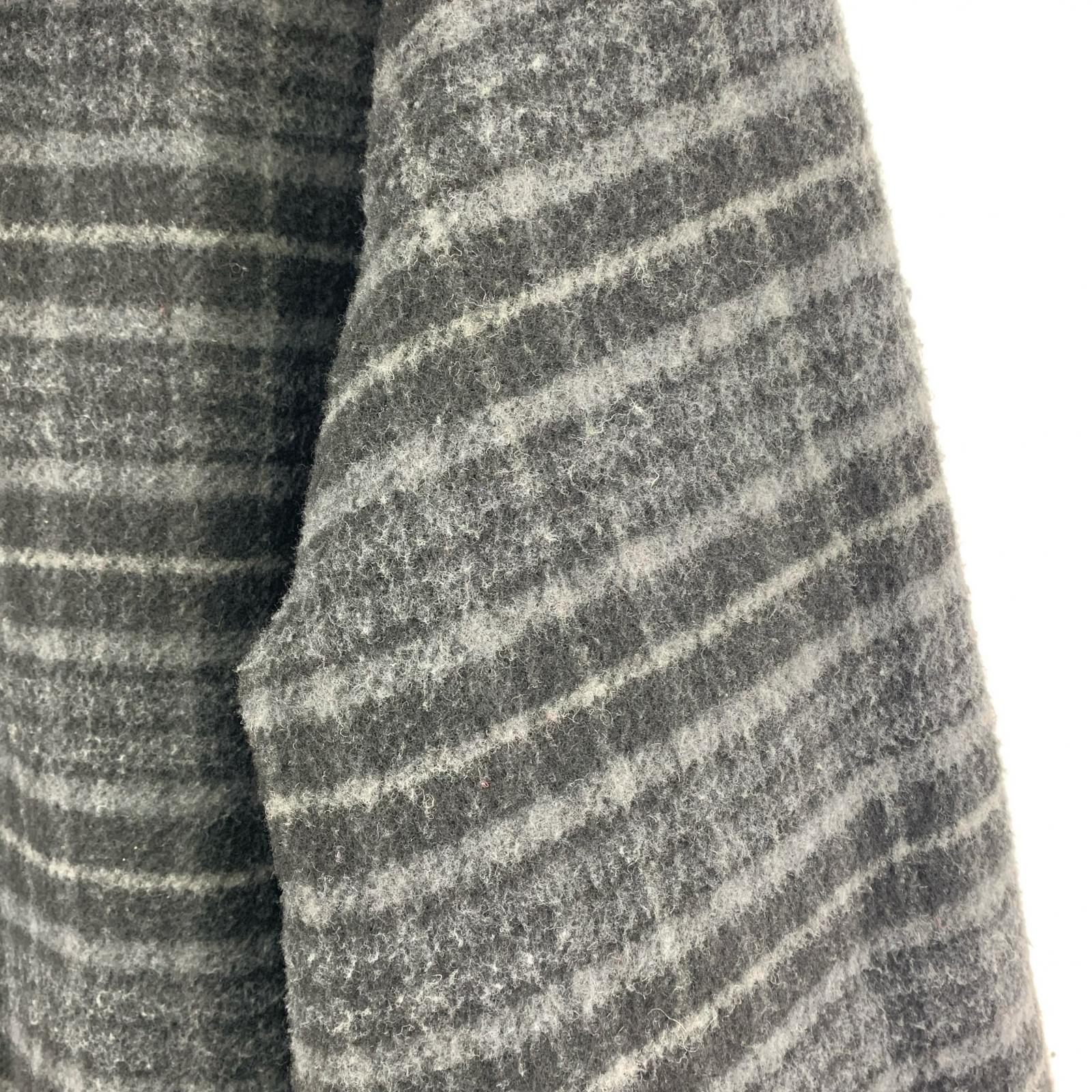 ブルゾン 23AW Plaid Wool Hooded Work Jacket L ブラック