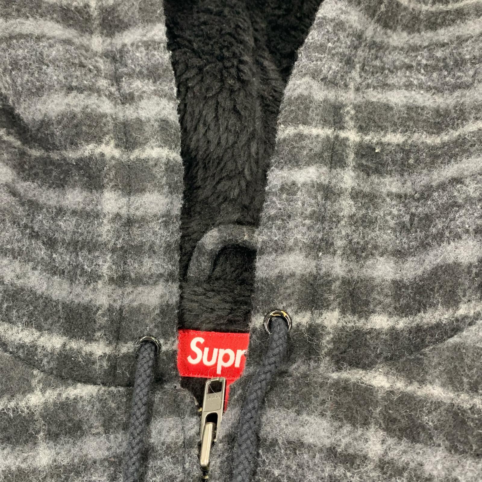 ブルゾン 23AW Plaid Wool Hooded Work Jacket L ブラック