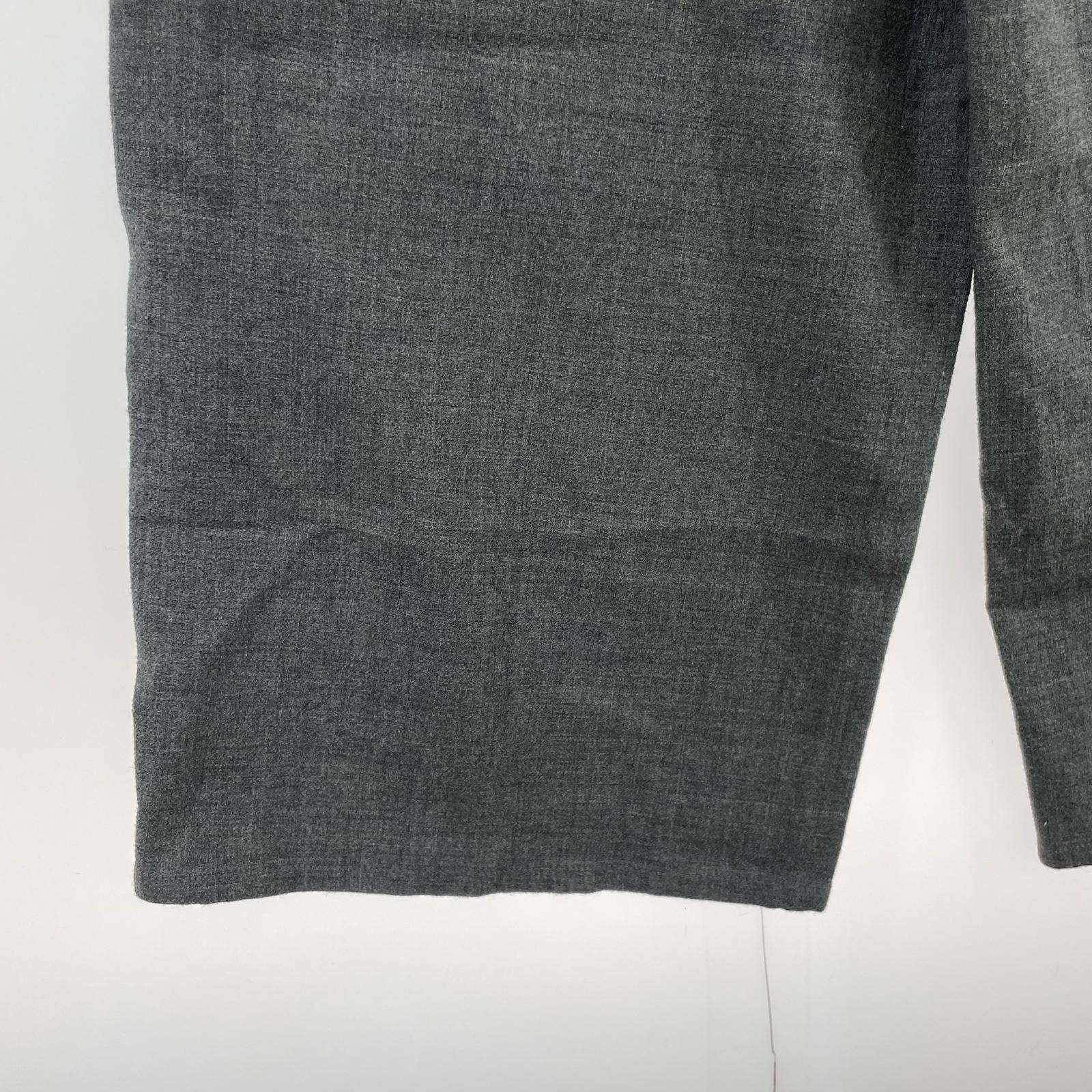 パンツ Col Pierrot ウールワイドパンツ グレー (36) 36 グレー