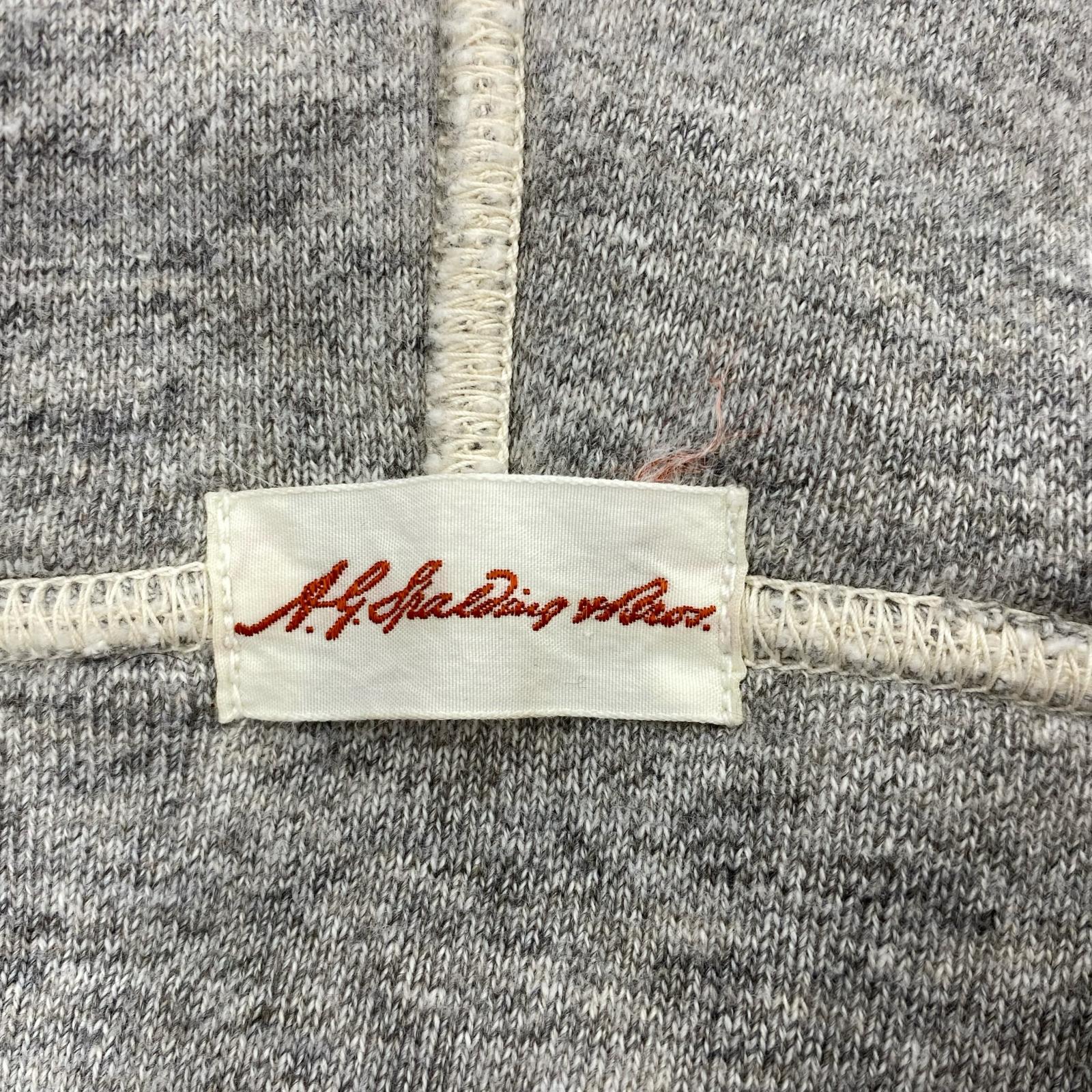パーカー A.G.SPALDING&BROS SIDE-LINE 40 グレー 40 グレー