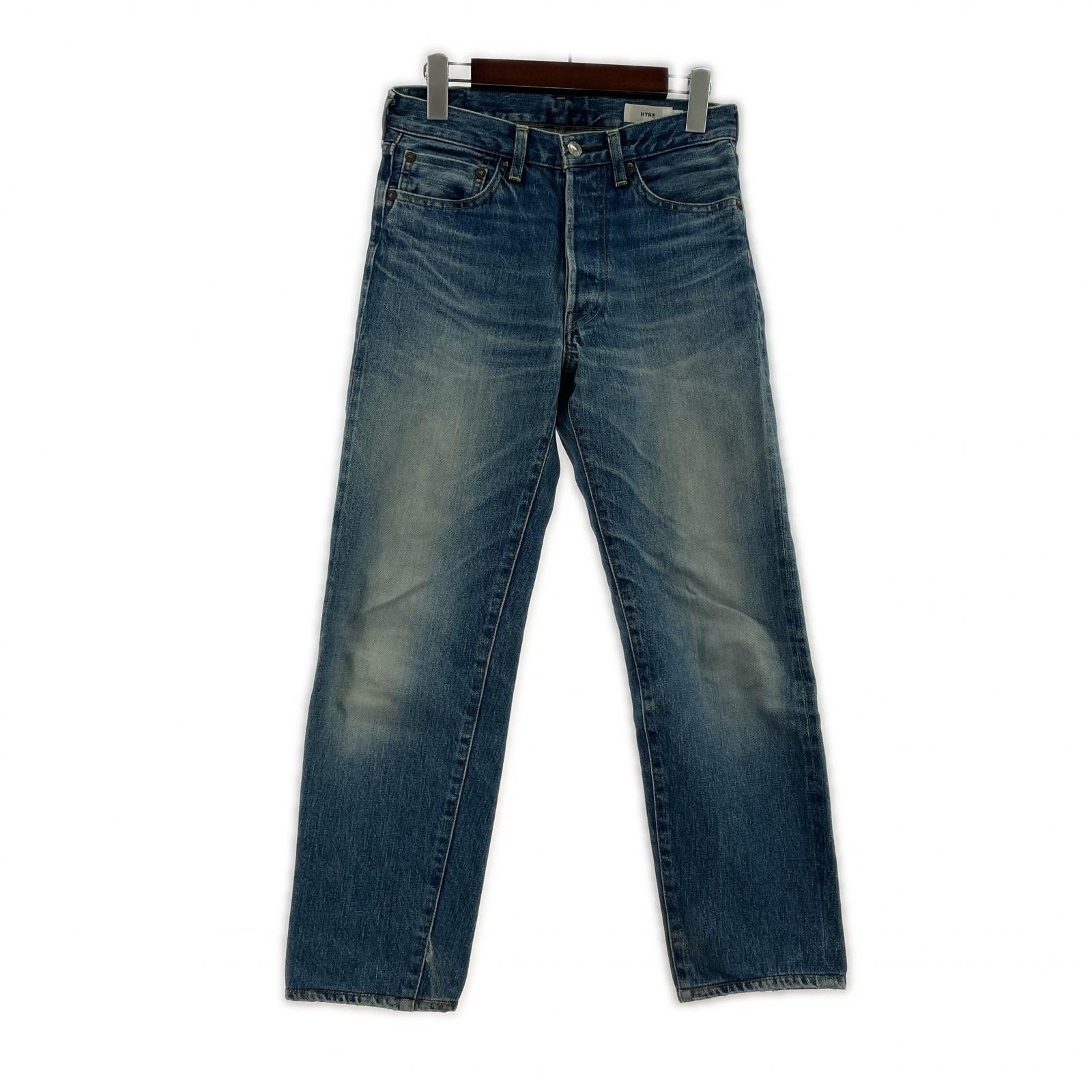 デニムパンツ CLASSIC STRAIGHT JEANS サックス
