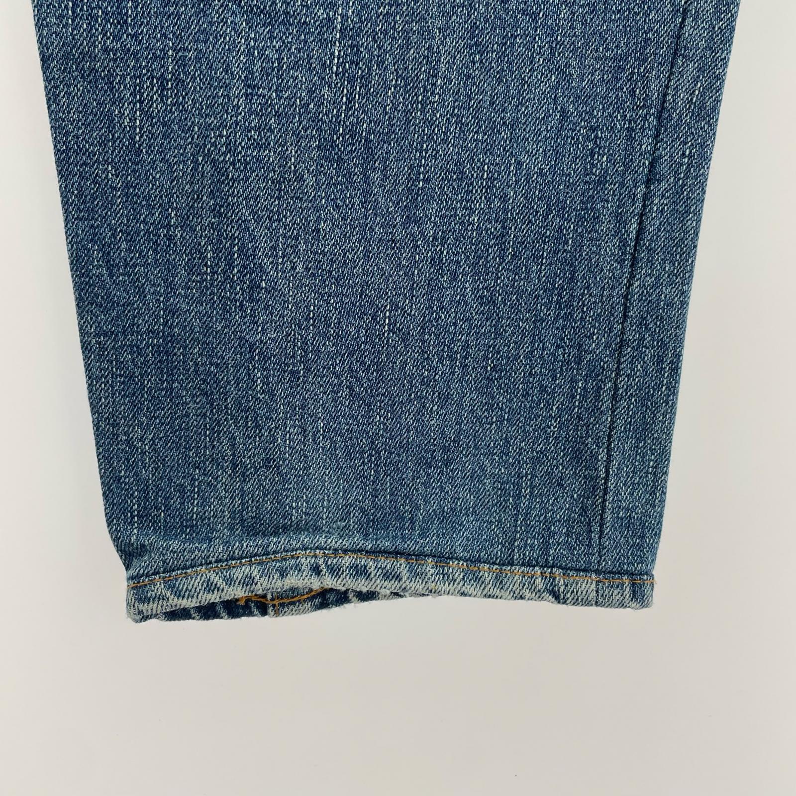 デニムパンツ CLASSIC STRAIGHT JEANS サックス