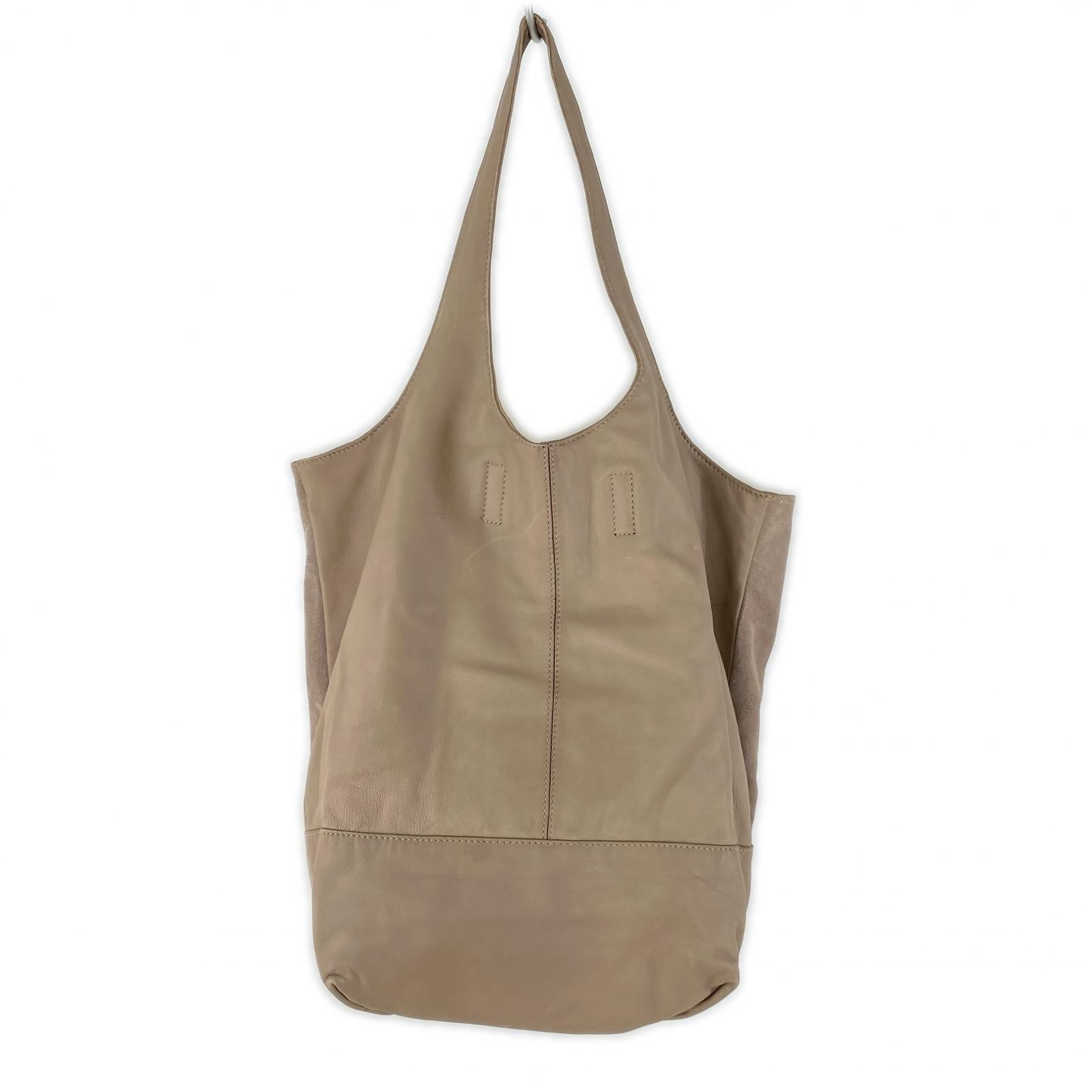 トートバッグ Alpha Shopper Tote Bag Suede ベージュ ベージュ