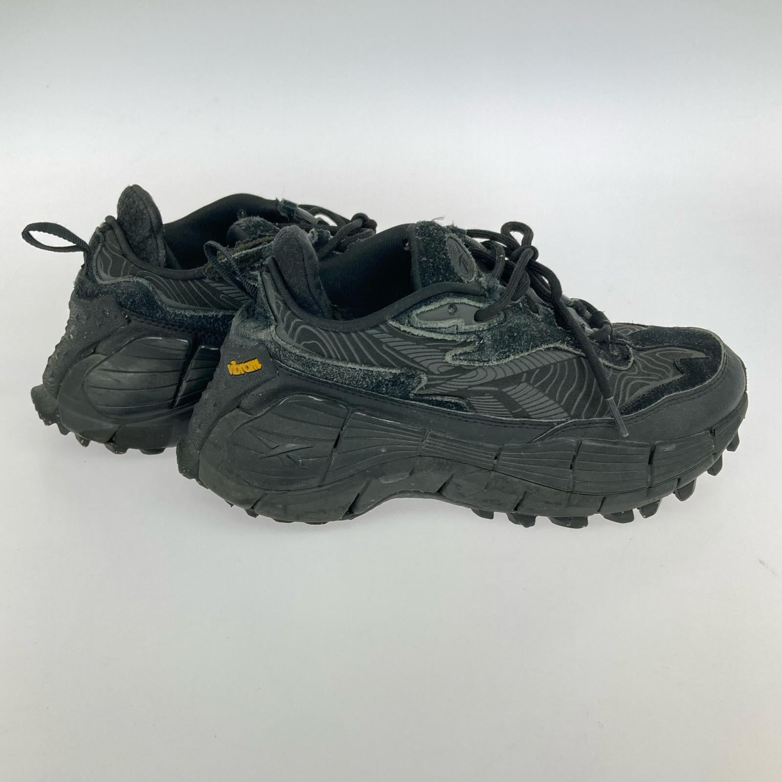 スニーカー ZIG KINETICA スエード ローカットスニーカー 黒 23.5cm 23.5cm (US5 1/2 UK5 EU37) ブラック