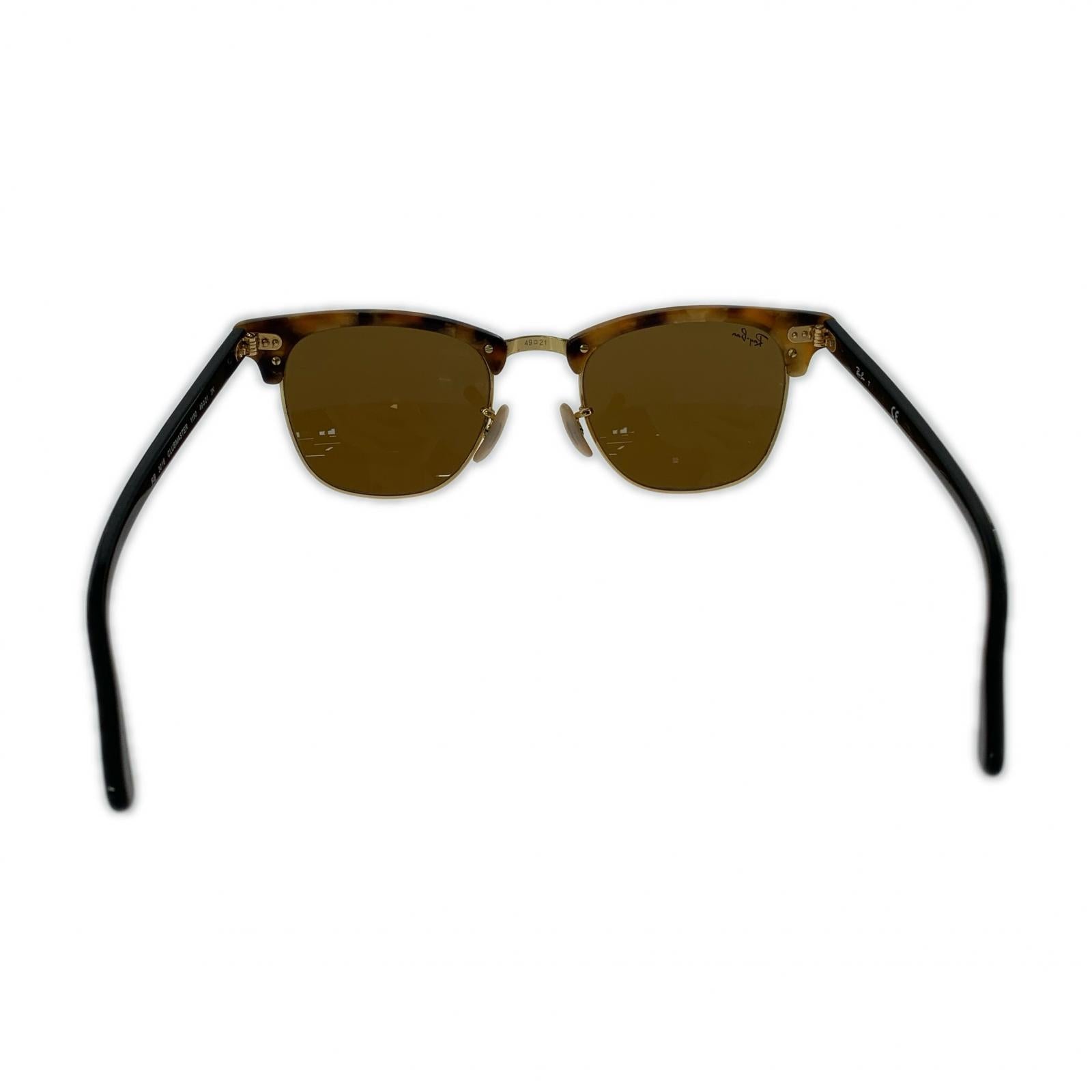 その他アクセサリー Ray-Ban CLUBMASTER サングラス RB 3016 ブラウン
