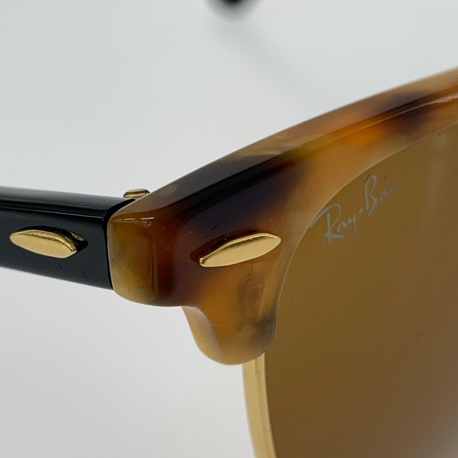 その他アクセサリー Ray-Ban CLUBMASTER サングラス RB 3016 ブラウン