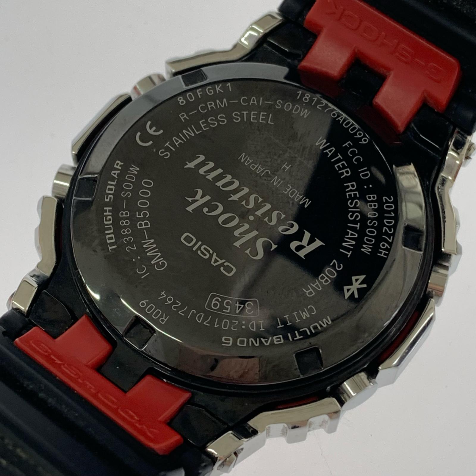 腕時計 GMW-B5000-1JF フルメタル ソーラー デジタル腕時計
