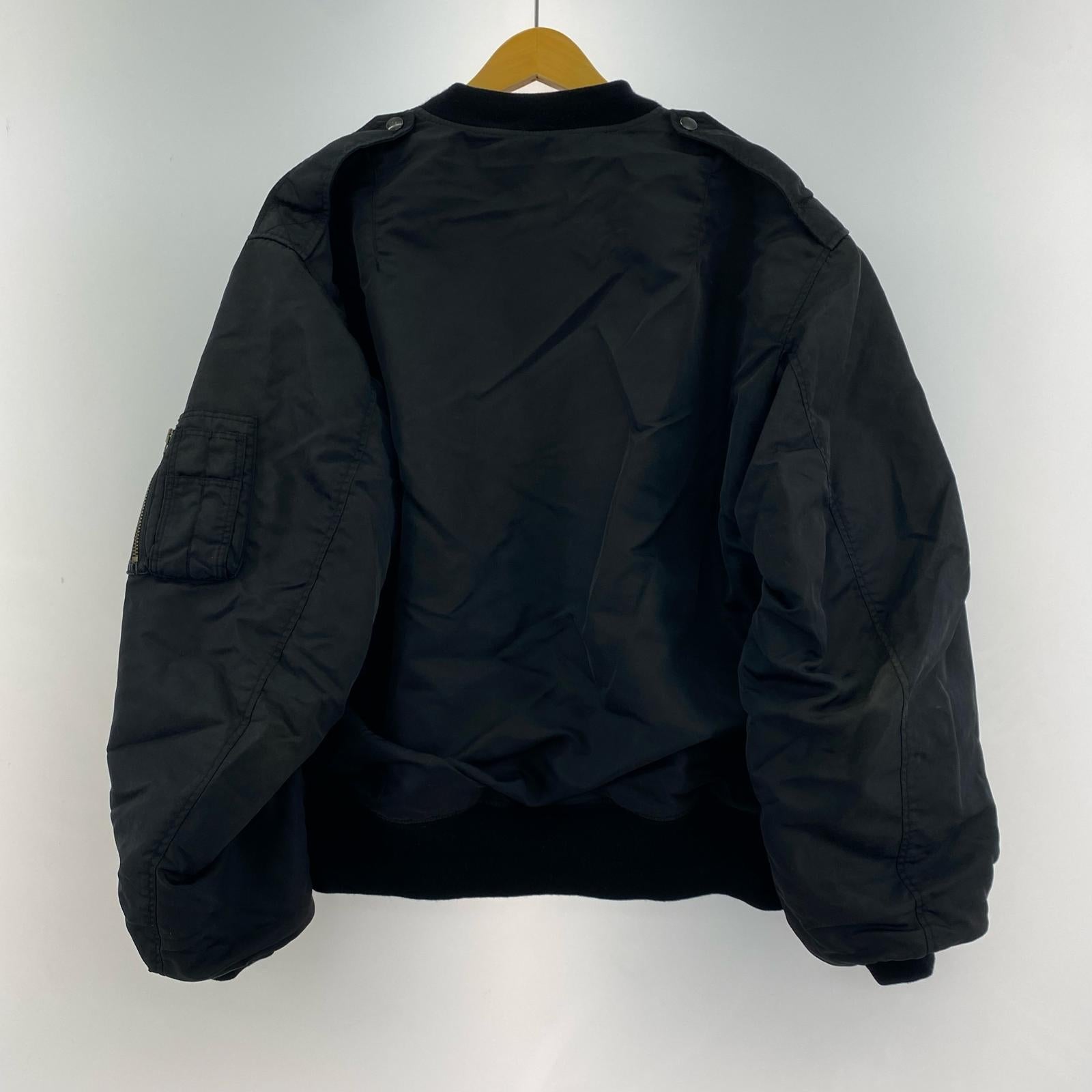 ジャケット BOWWOW L-2B FLIGHT JACKET AGED XXL ブラック ブラック