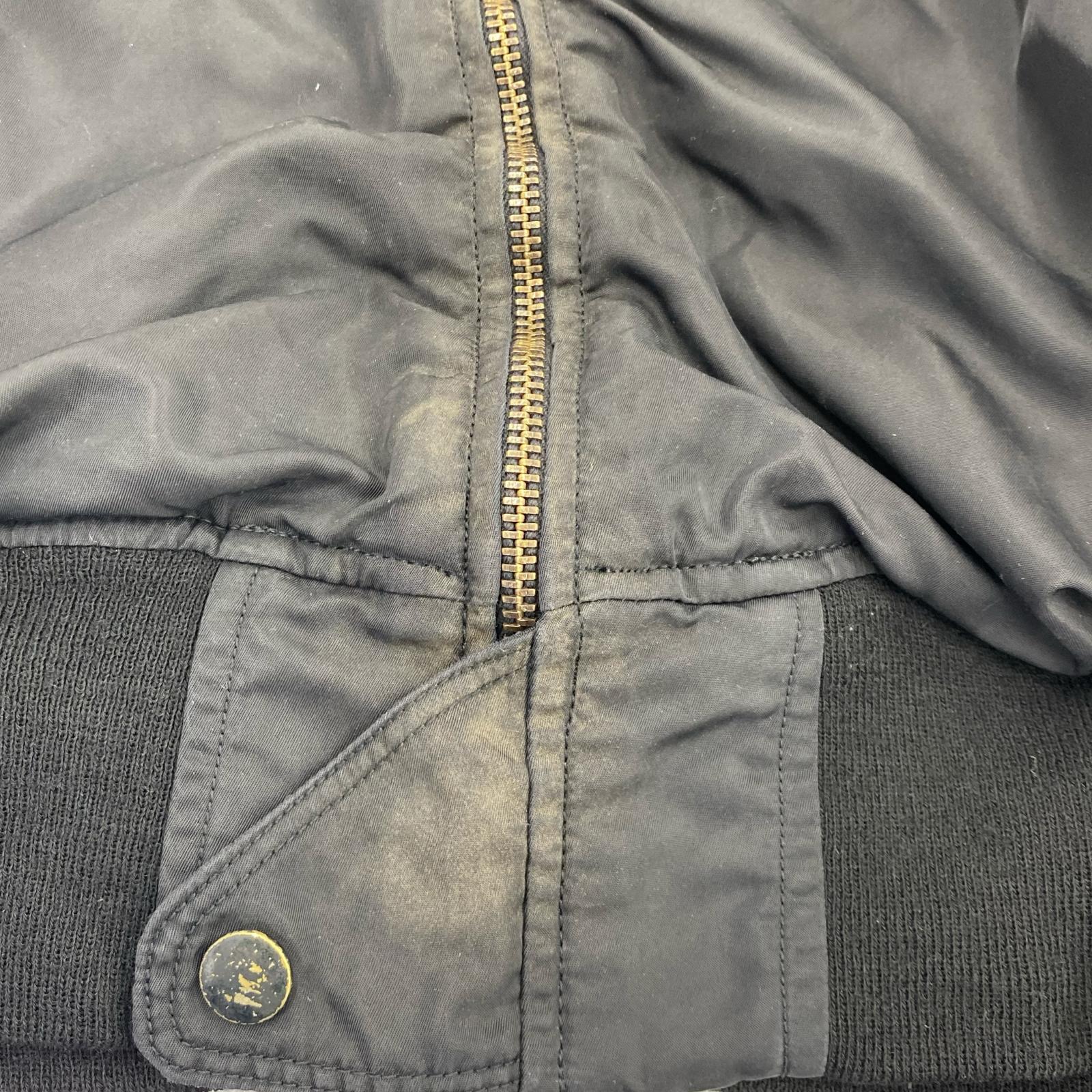 ジャケット BOWWOW L-2B FLIGHT JACKET AGED XXL ブラック ブラック