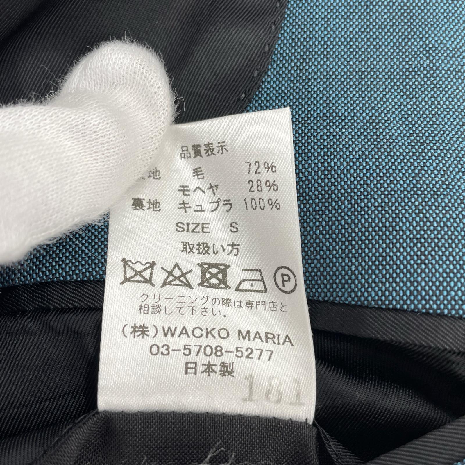 その他アウター WACKO MARIA テーラードジャケット DOREUIL SIZE S S ブルー