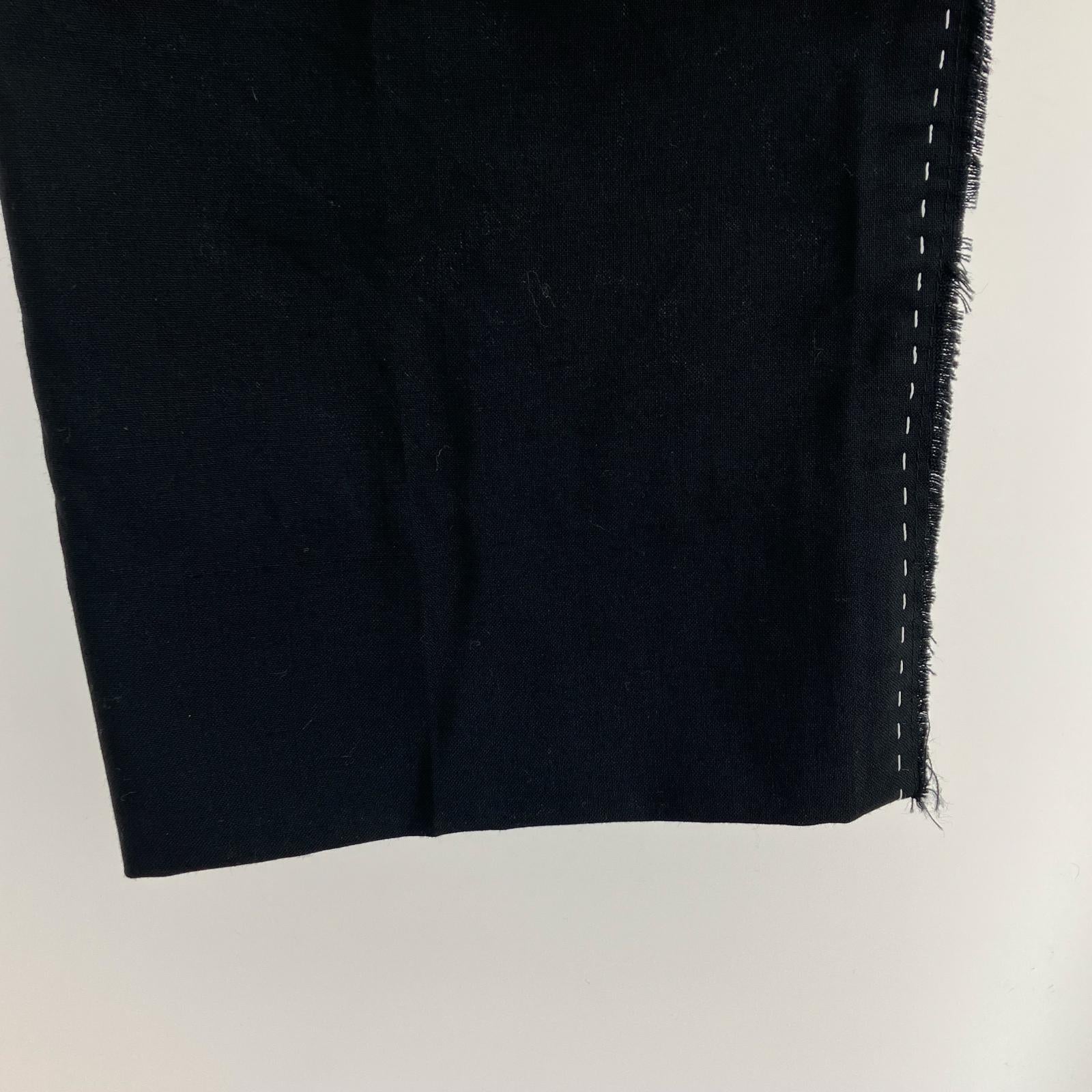 パンツ 17SS サイドステッチスラックス ブラック