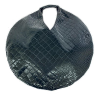 その他バッグ 20AW japanese circular tote bag クロコ ブラック