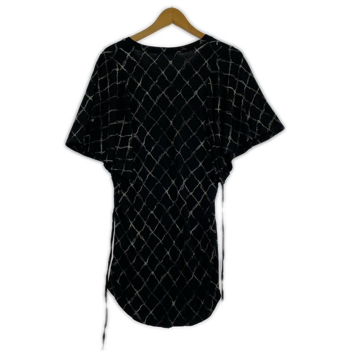 半袖Tシャツ 変形、blk フリー ブラック