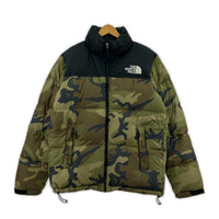 ダウンジャケット Novelty Nuptse Jacket XL カモ 黒 ND91842