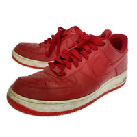 スニーカー AIR FORCE 1 赤(30.0) 30cm (US12 UK11 1/2 EU50) レッド