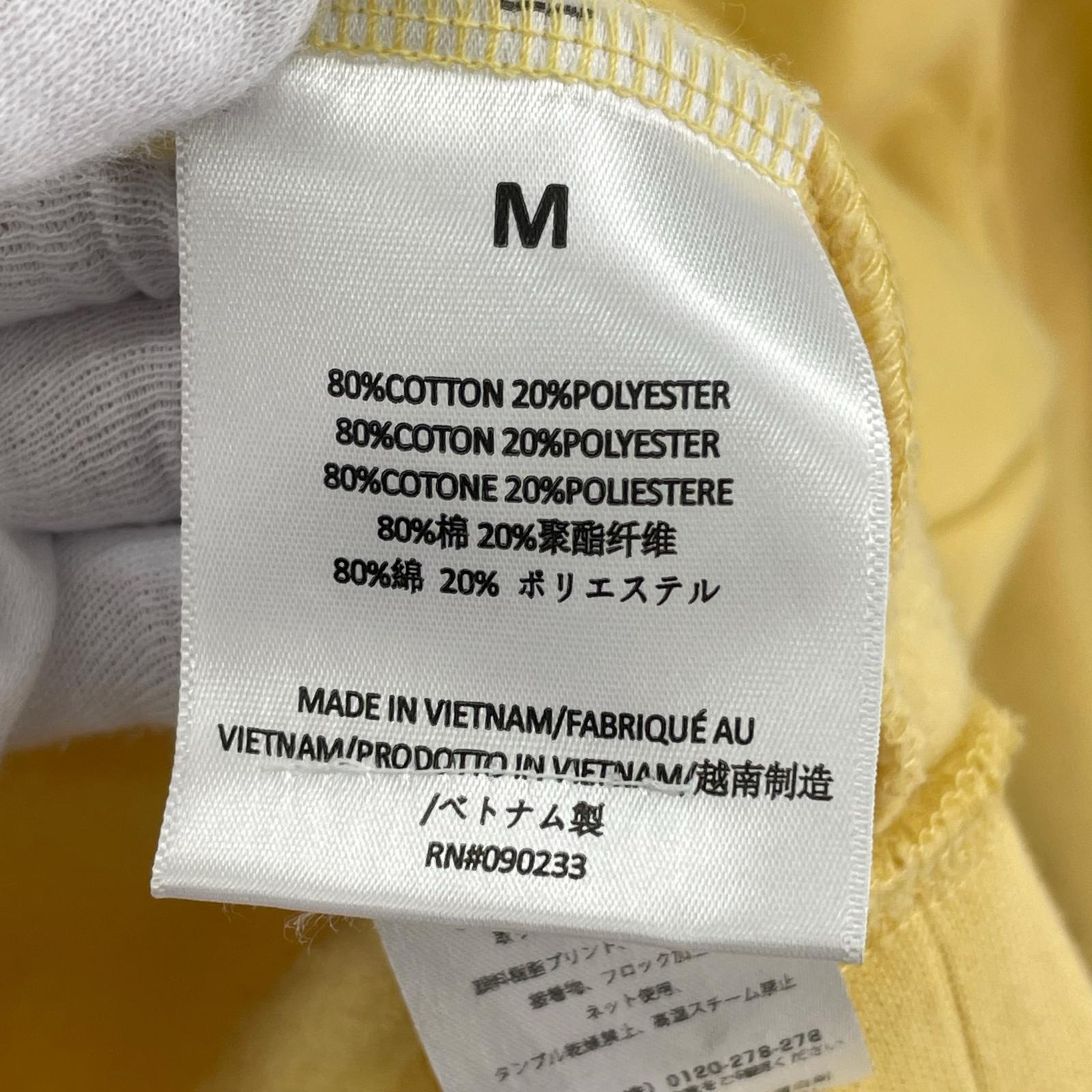 スウェット ESSENTIALS FEAR OF GOD ロゴラグランスウェット 黄 (M) M イエロー