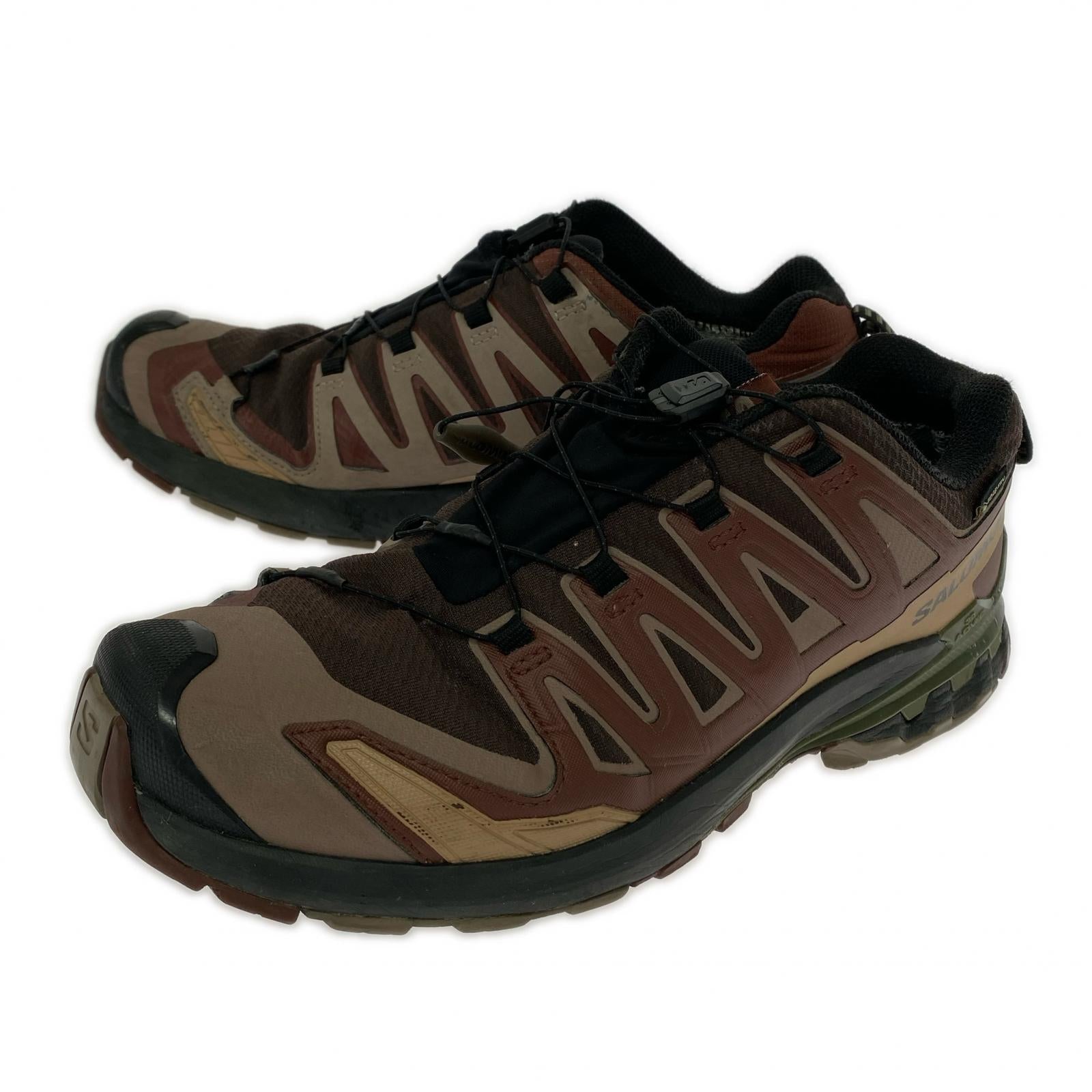 スニーカー gore-tex xa pro d 27.5cm (US9 1/2 UK9 EU45) ブラウン