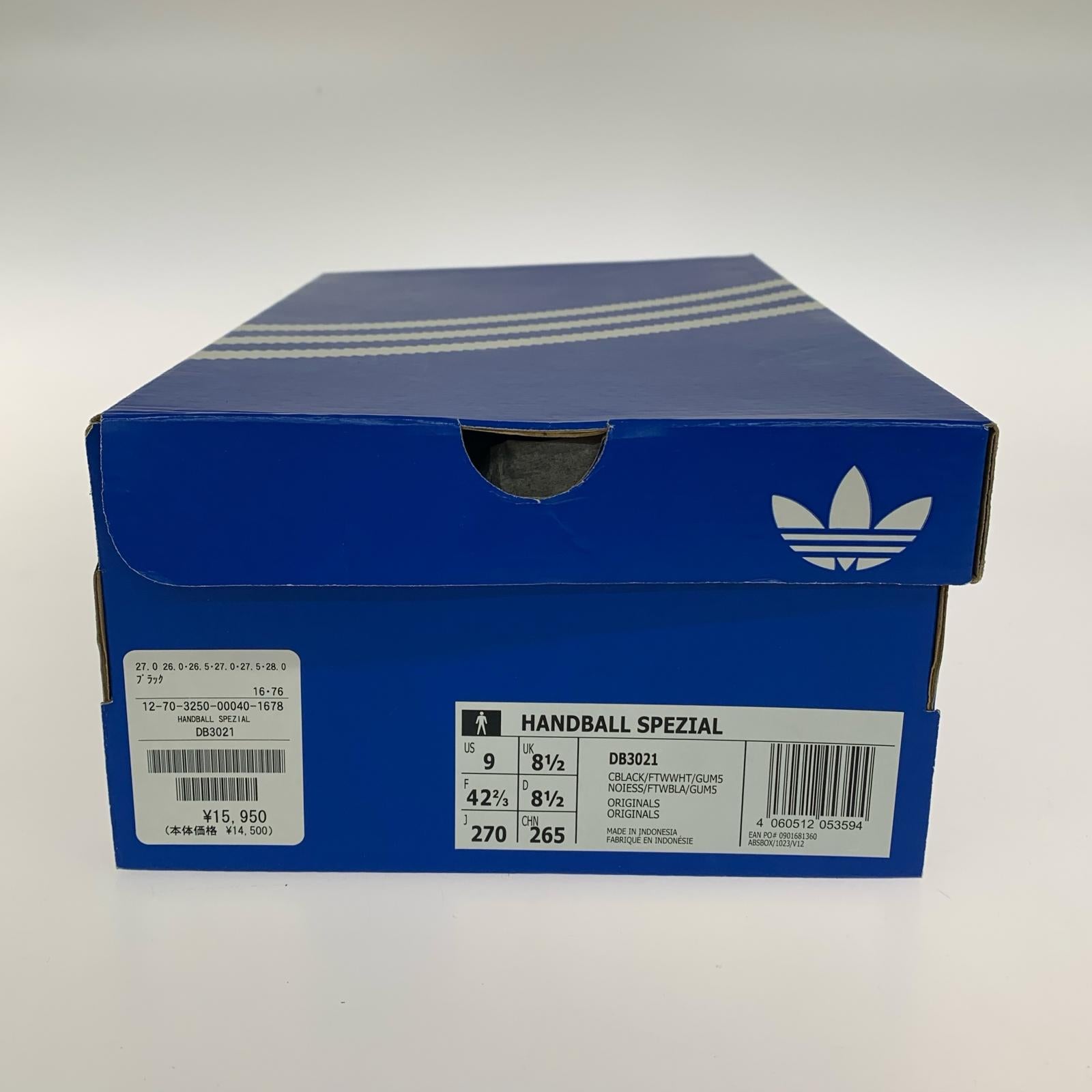 スニーカー Handball Spezial ブラック 27.0cm 26.5cm (US8 1/2 UK8 EU43) ブラック