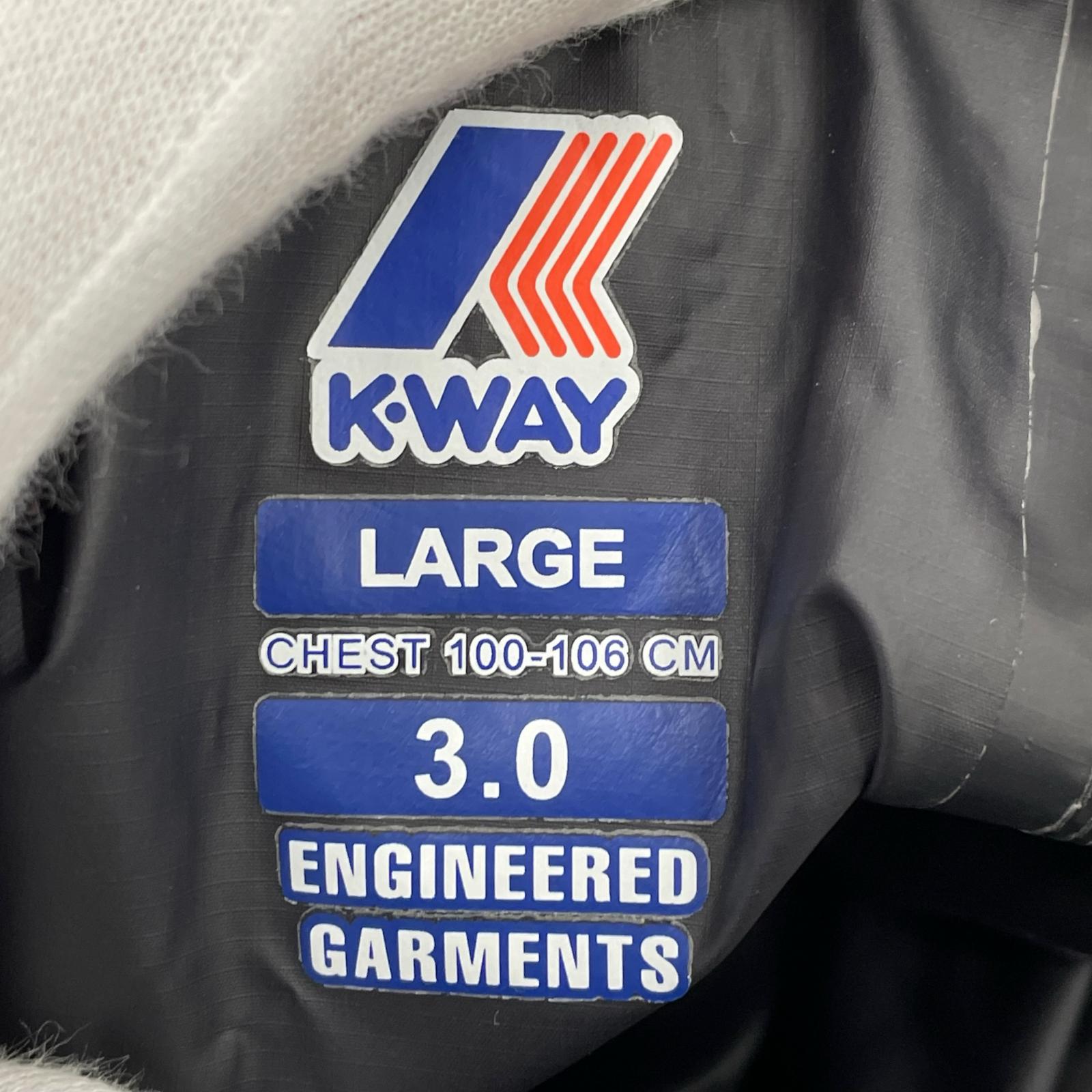 オーバーオール K-WAY オーバーオール L 黒 L ブラック