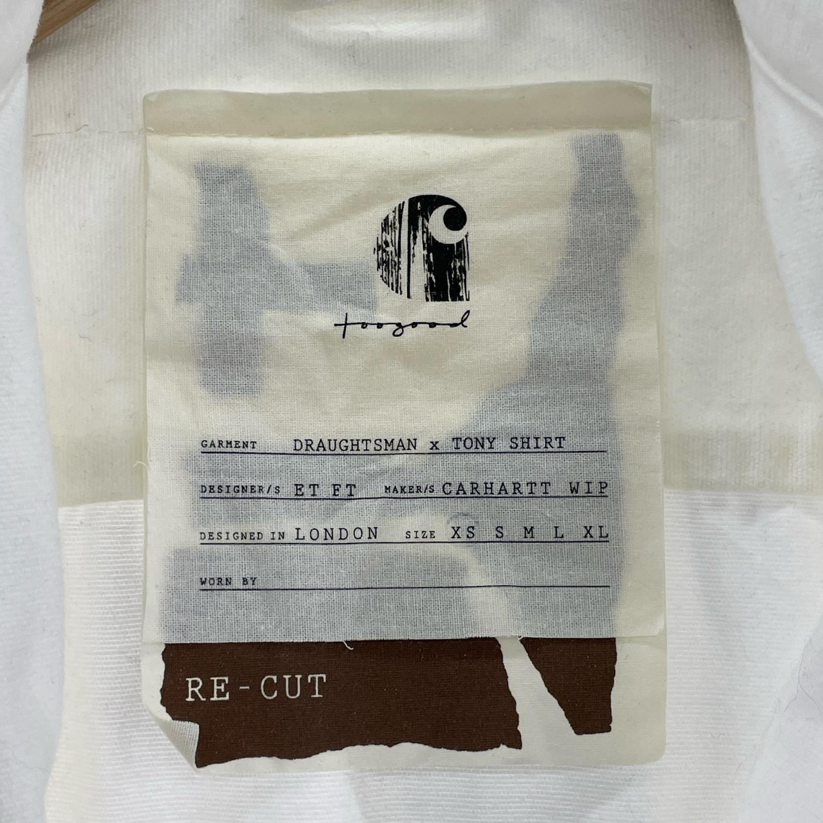 長袖シャツ × toogood THE DRAUGHTSMAN X TONY SHIRT ホワイト
