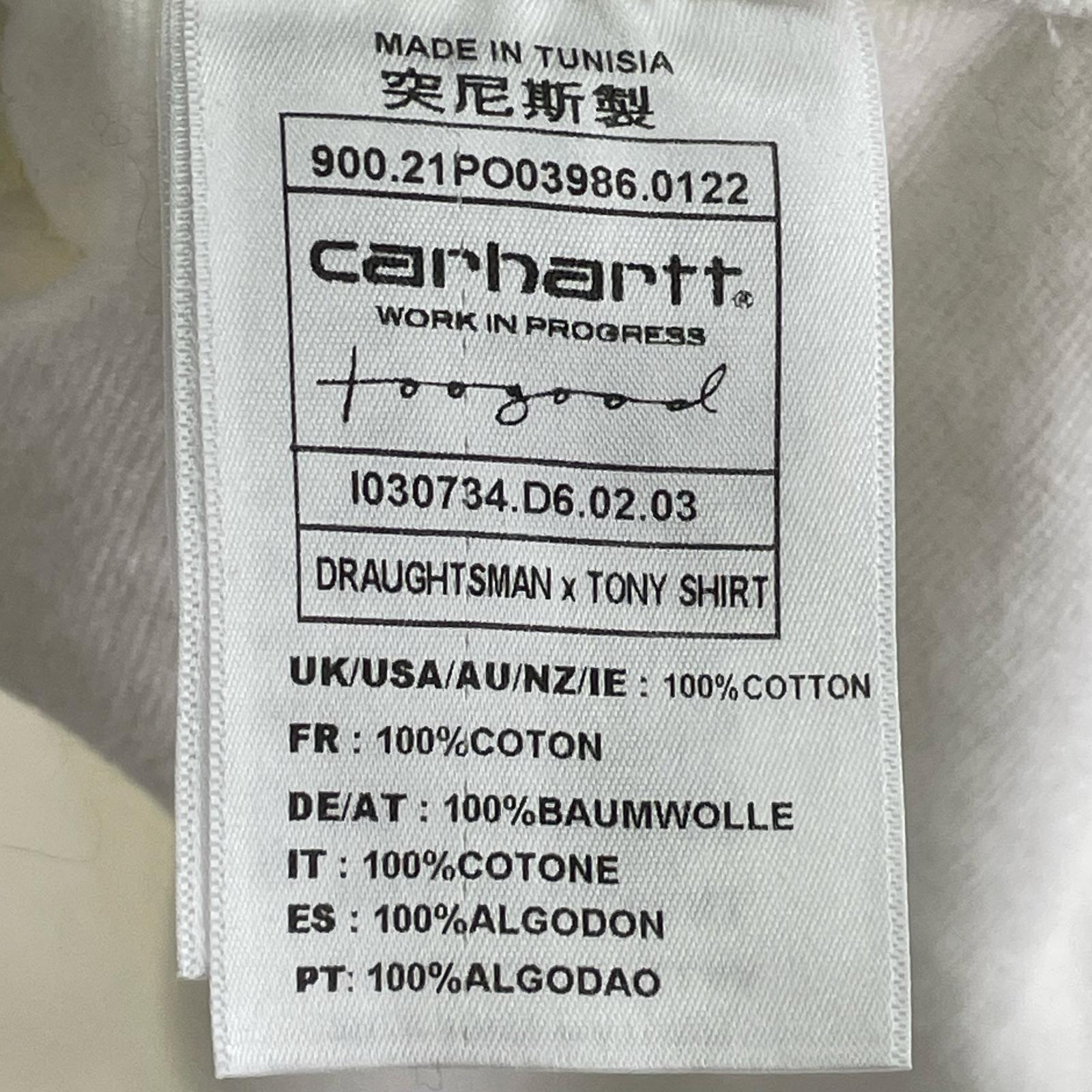 長袖シャツ × toogood THE DRAUGHTSMAN X TONY SHIRT ホワイト