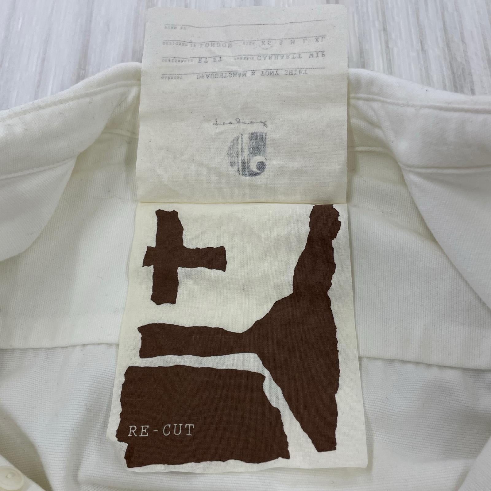 長袖シャツ × toogood THE DRAUGHTSMAN X TONY SHIRT ホワイト