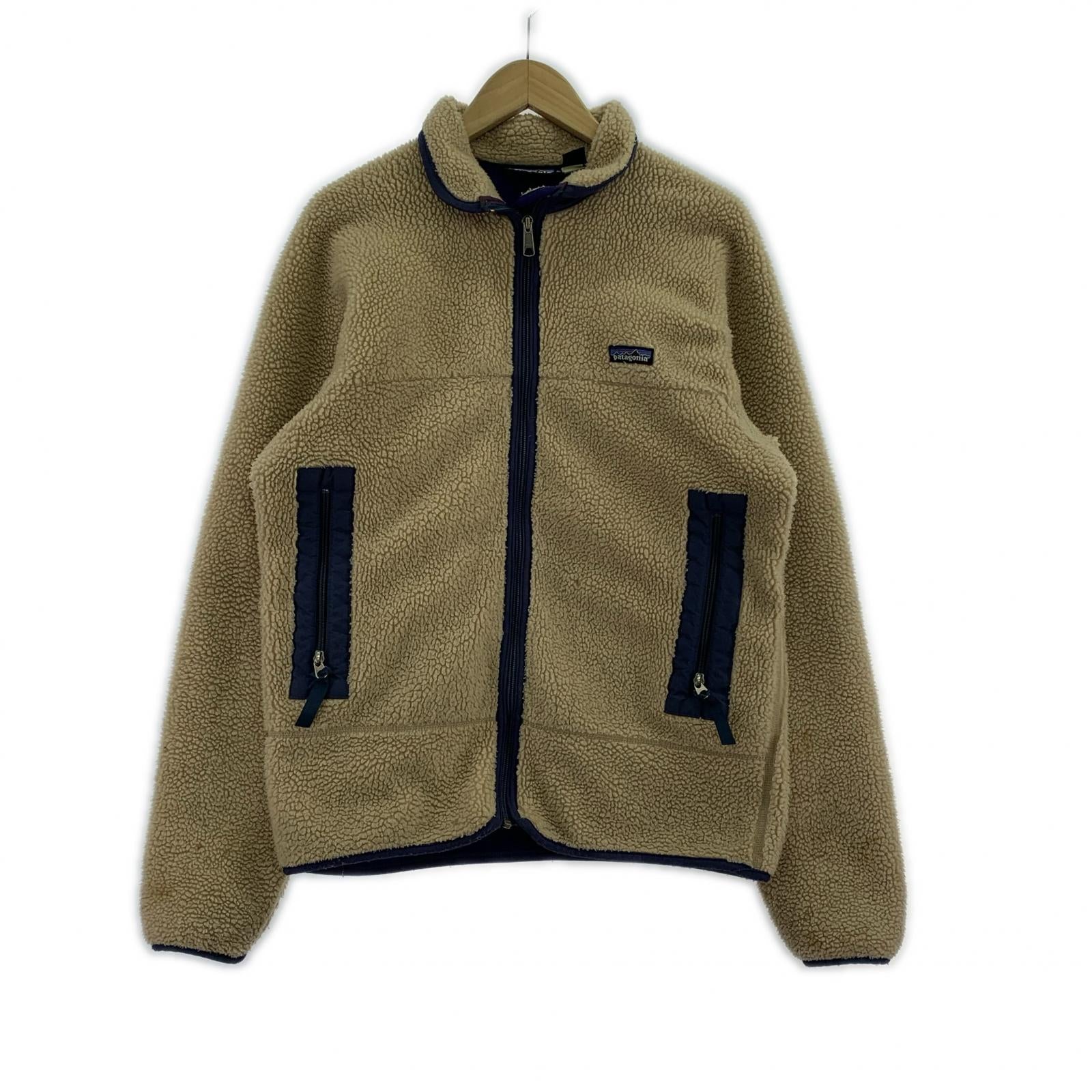 ジャケット USA製 レトロX フリース 茶 (M) M ブラウン