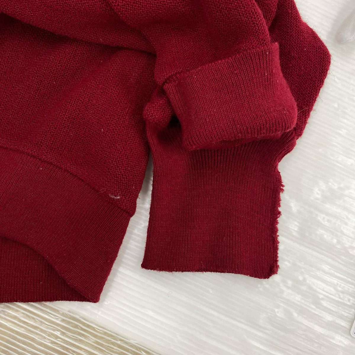カーディガン IZOD USA製 赤(L) L レッド
