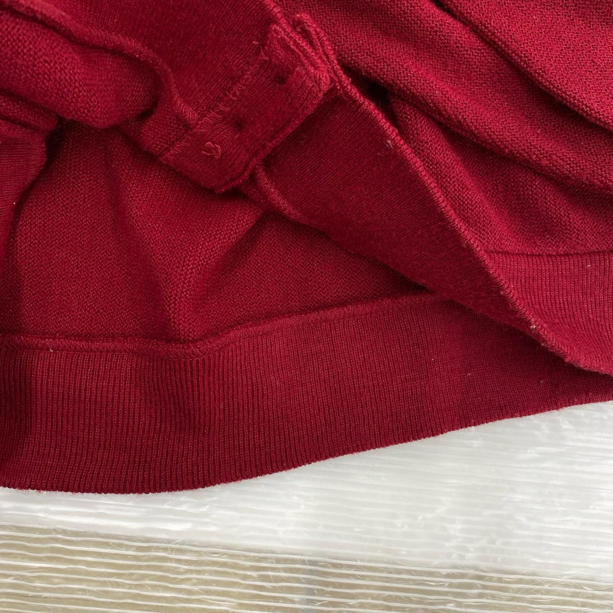 カーディガン IZOD USA製 赤(L) L レッド