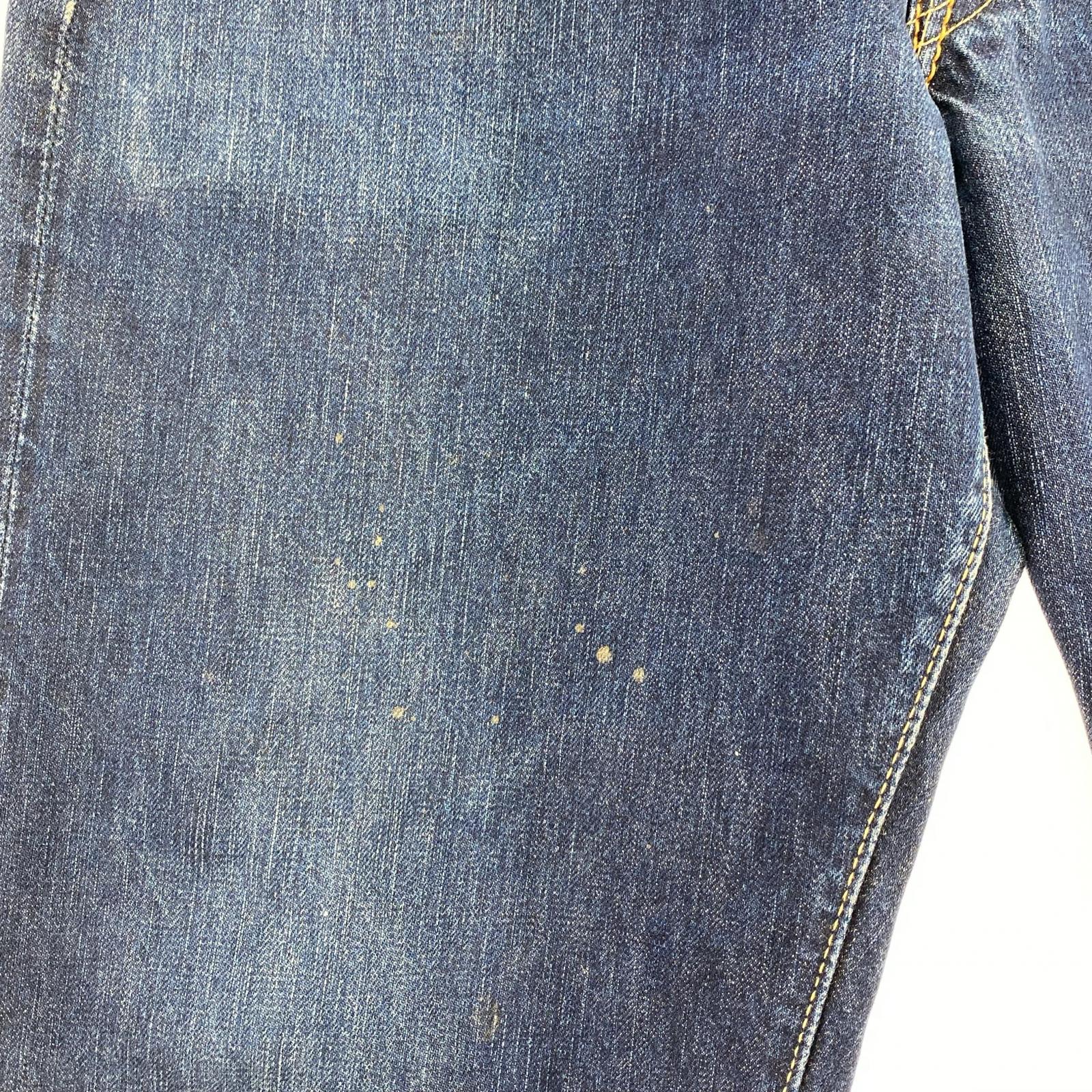 デニムパンツ BOOTLEGGERS Co 601XX セルビッチデニムパンツ W33 L32 インディゴ 33 ネイビー