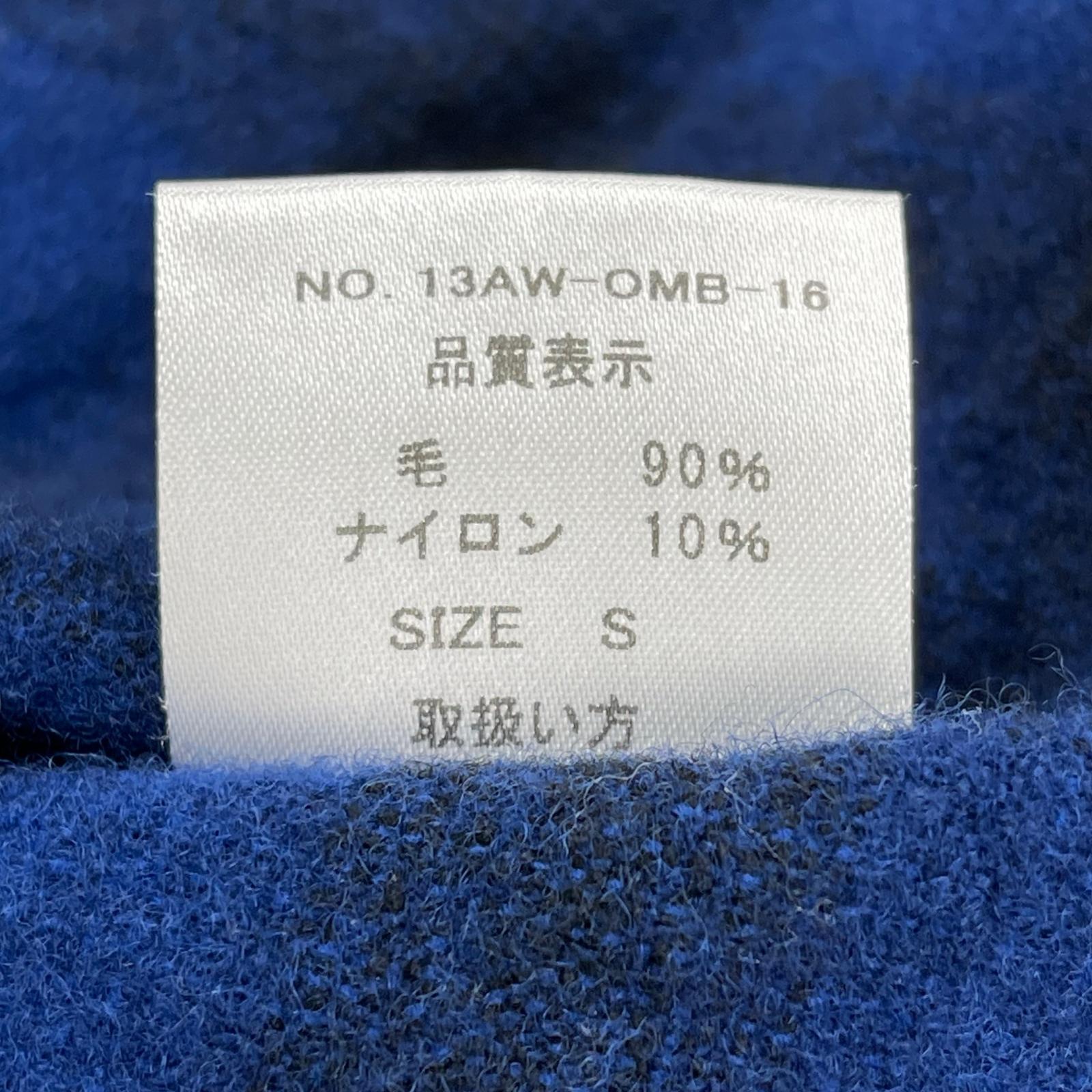 長袖シャツ WACKO MARIA L/Sチェックシャツ 青 (S) S