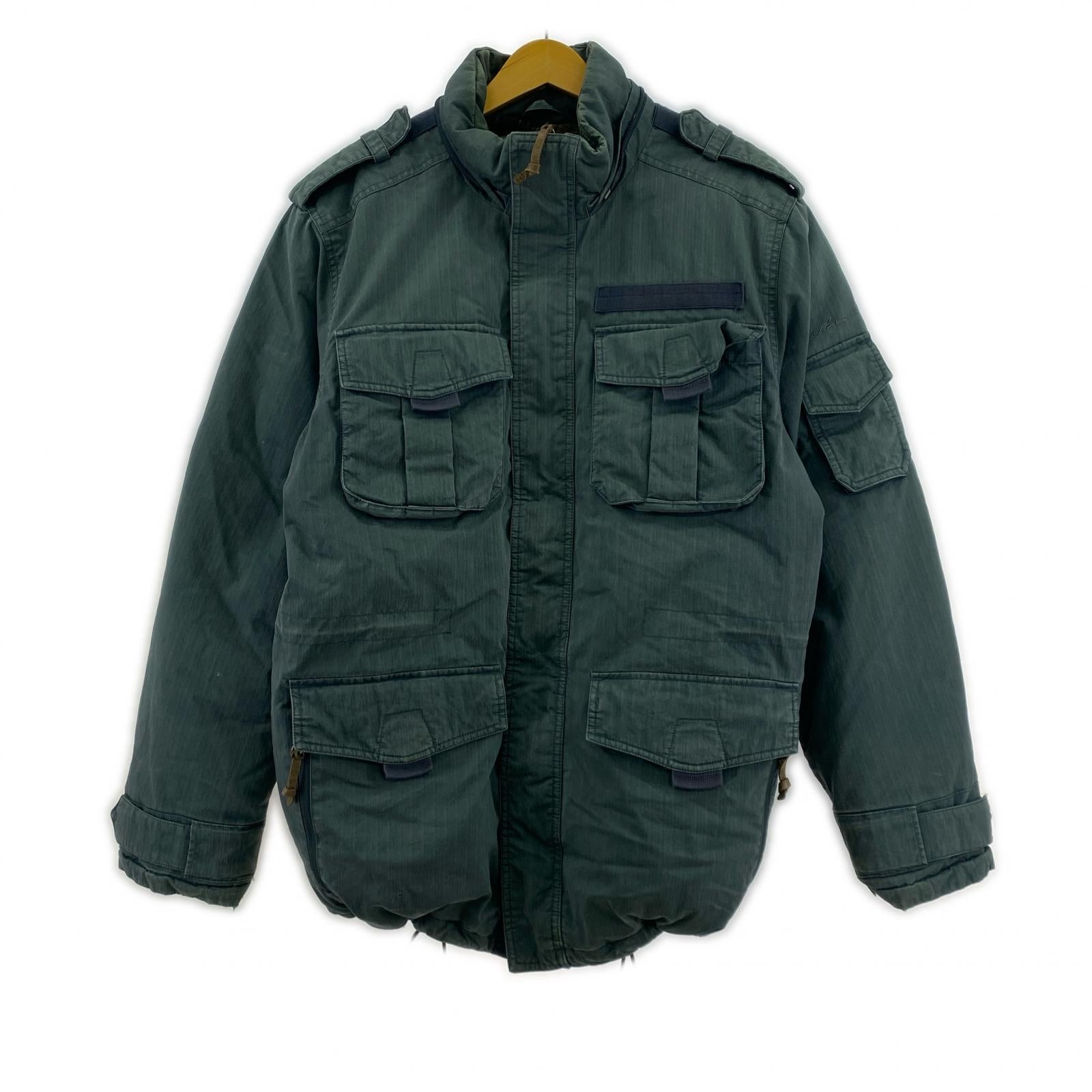 ダウンジャケット Eddie Bauer ダウンジャケット L グリーン