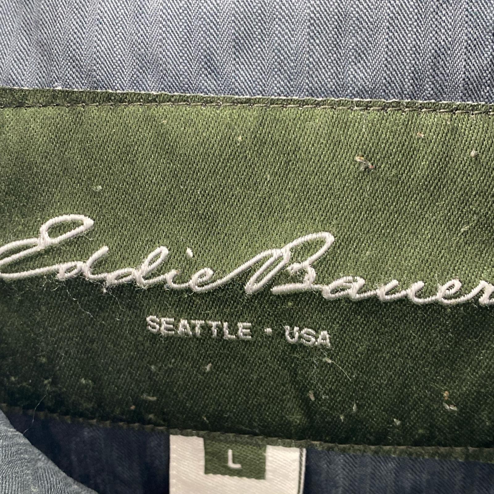 ダウンジャケット Eddie Bauer ダウンジャケット L グリーン