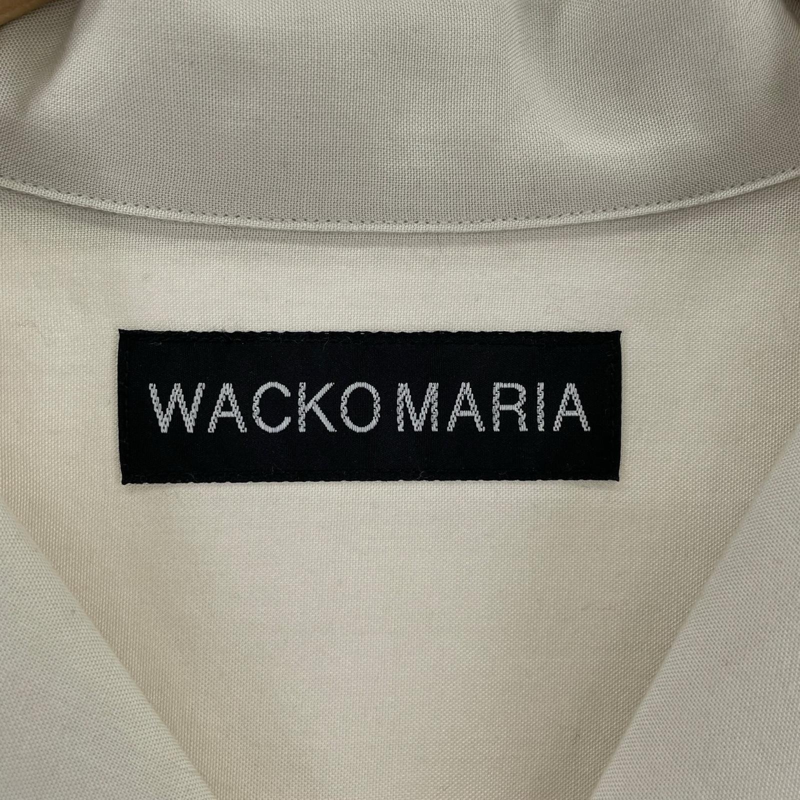 長袖シャツ WACKO MARIA 26SS 50'S SHIRT L/S TYPE-2 オープンカラーシャツ XL アイボリー