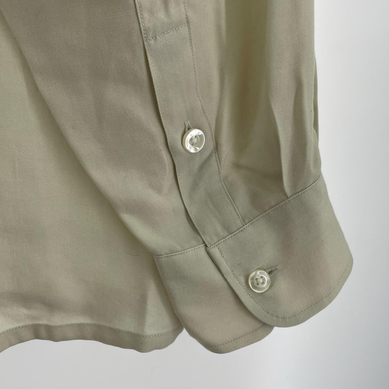 長袖シャツ WACKO MARIA 26SS 50'S SHIRT L/S TYPE-2 オープンカラーシャツ XL アイボリー