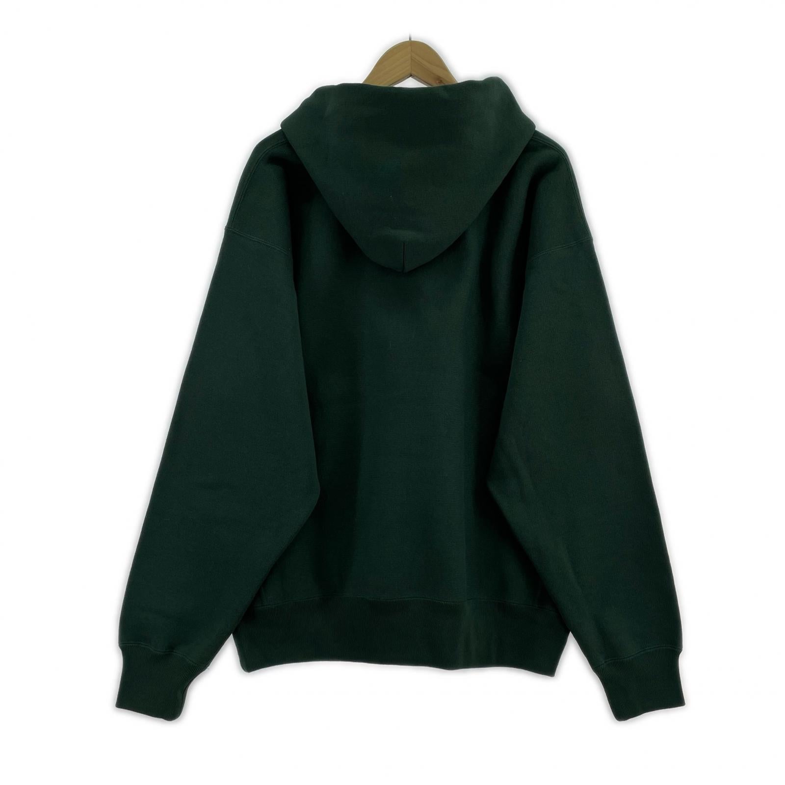 パーカー WACKO MARIA 26SS REVERSE WAVE HOODED SWEATSHIRT L 緑 L グリーン
