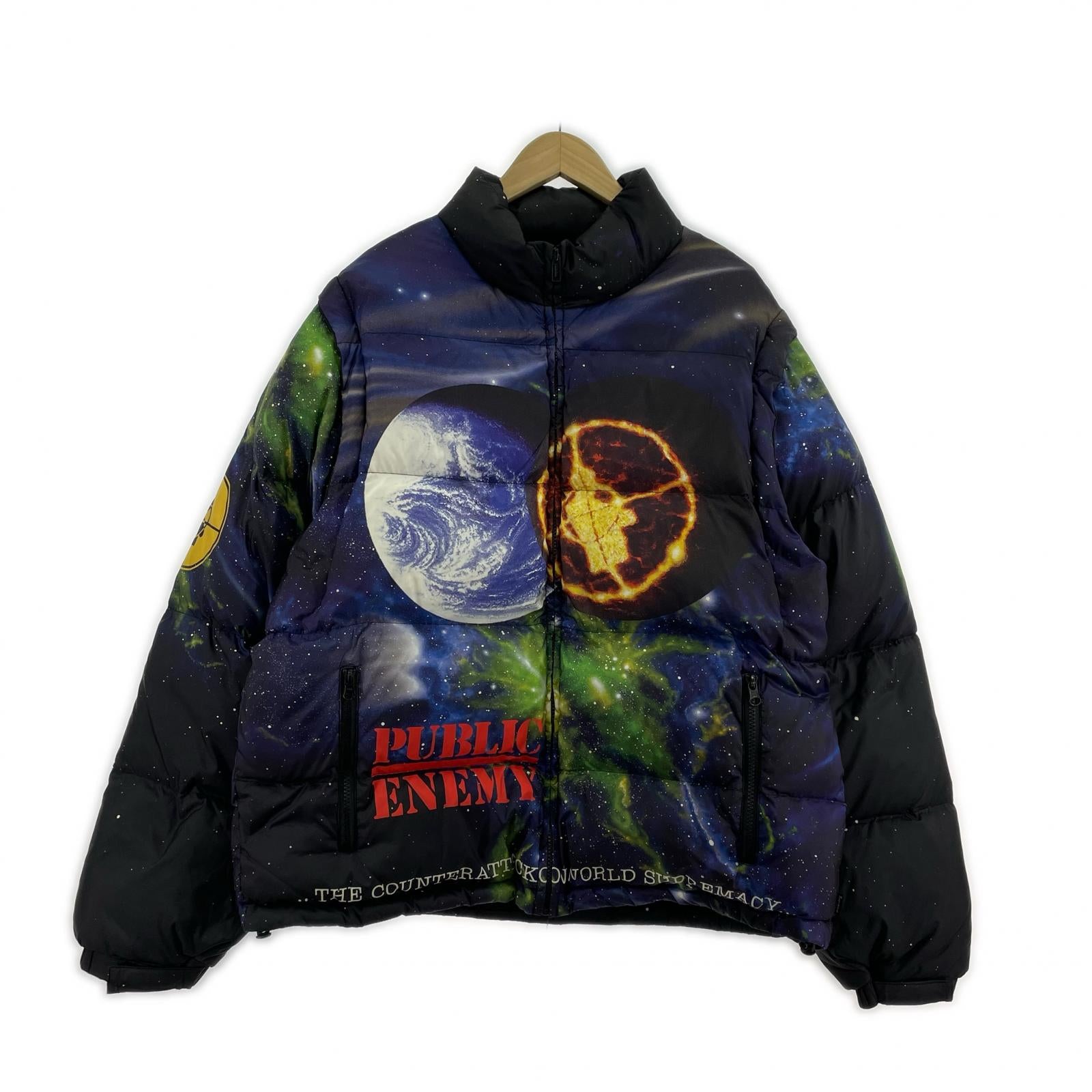 ジャケット Supreme×UNDERCOVER 18SS Public Enemy Puffy Jacket L マルチ L マルチカラー