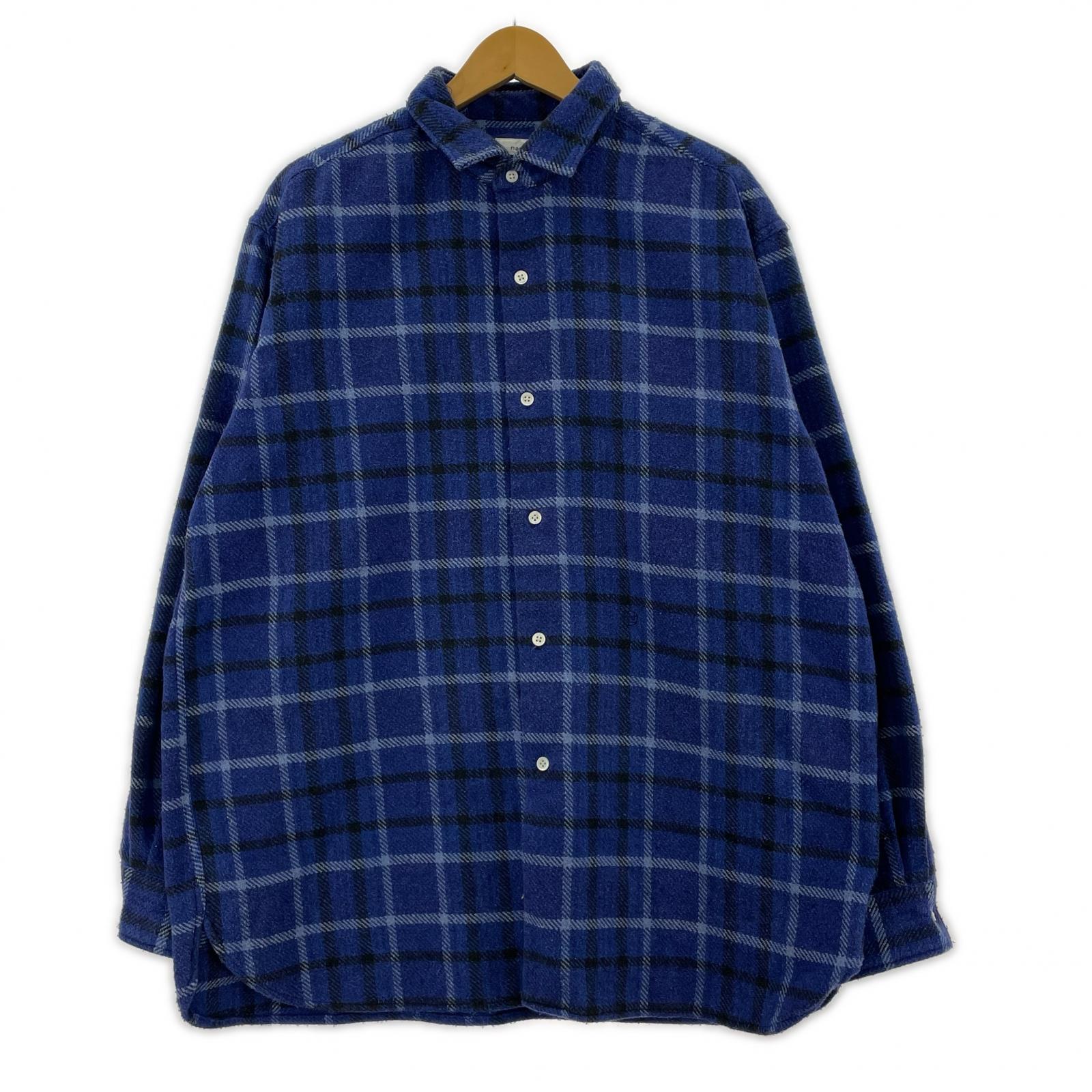 長袖シャツ 25FW Heavy Flannel Shirt NVY M ネイビー