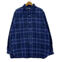 長袖シャツ 25FW Heavy Flannel Shirt NVY M ネイビー