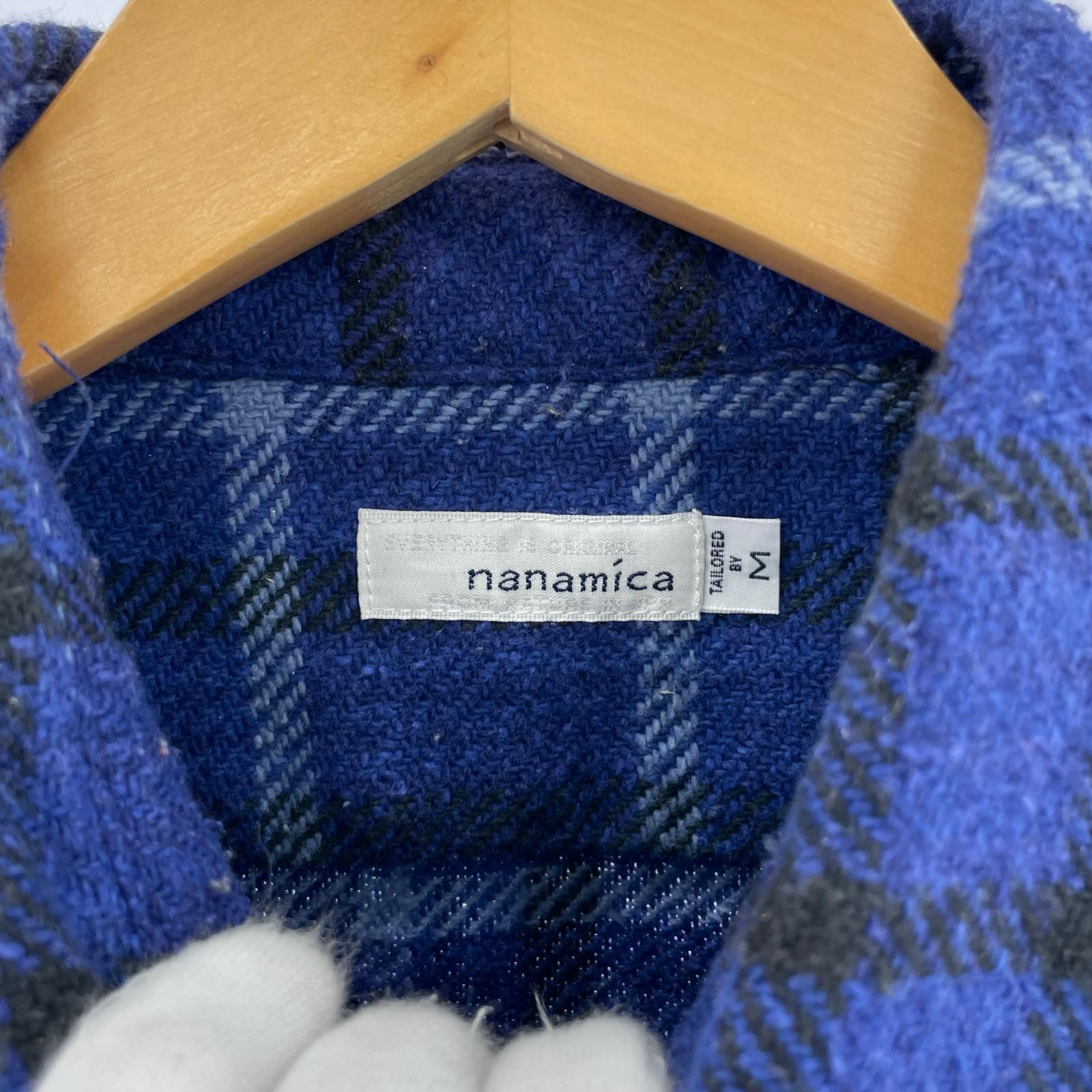 長袖シャツ 25FW Heavy Flannel Shirt NVY M ネイビー