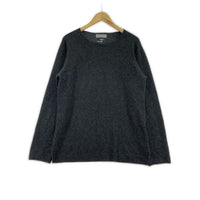 ニット POUR HOMME 13AW カシミヤニットセーター/グレー 3 ブラック