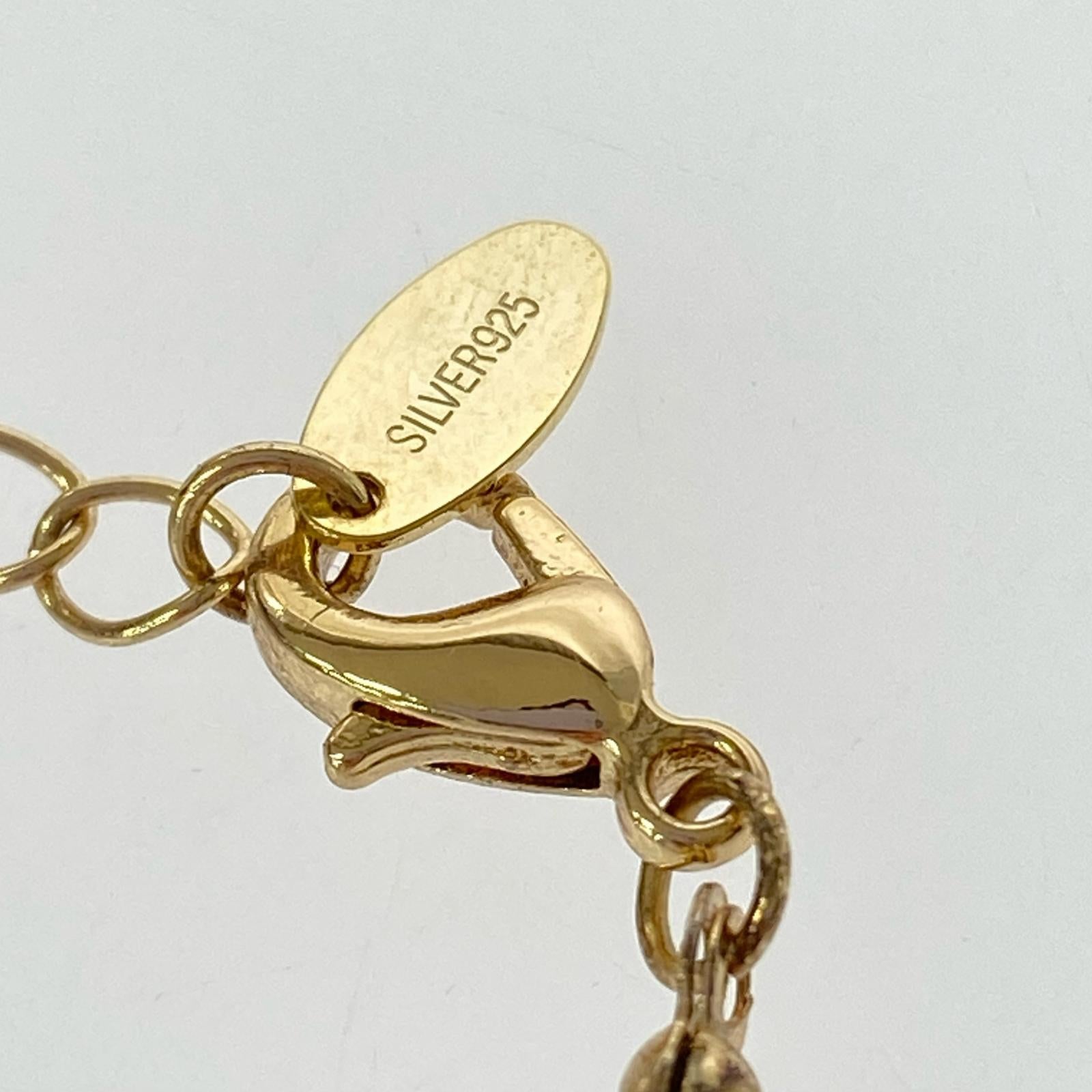 ネックレス SV925 ゴールドメッキ ネックレス ゴールド