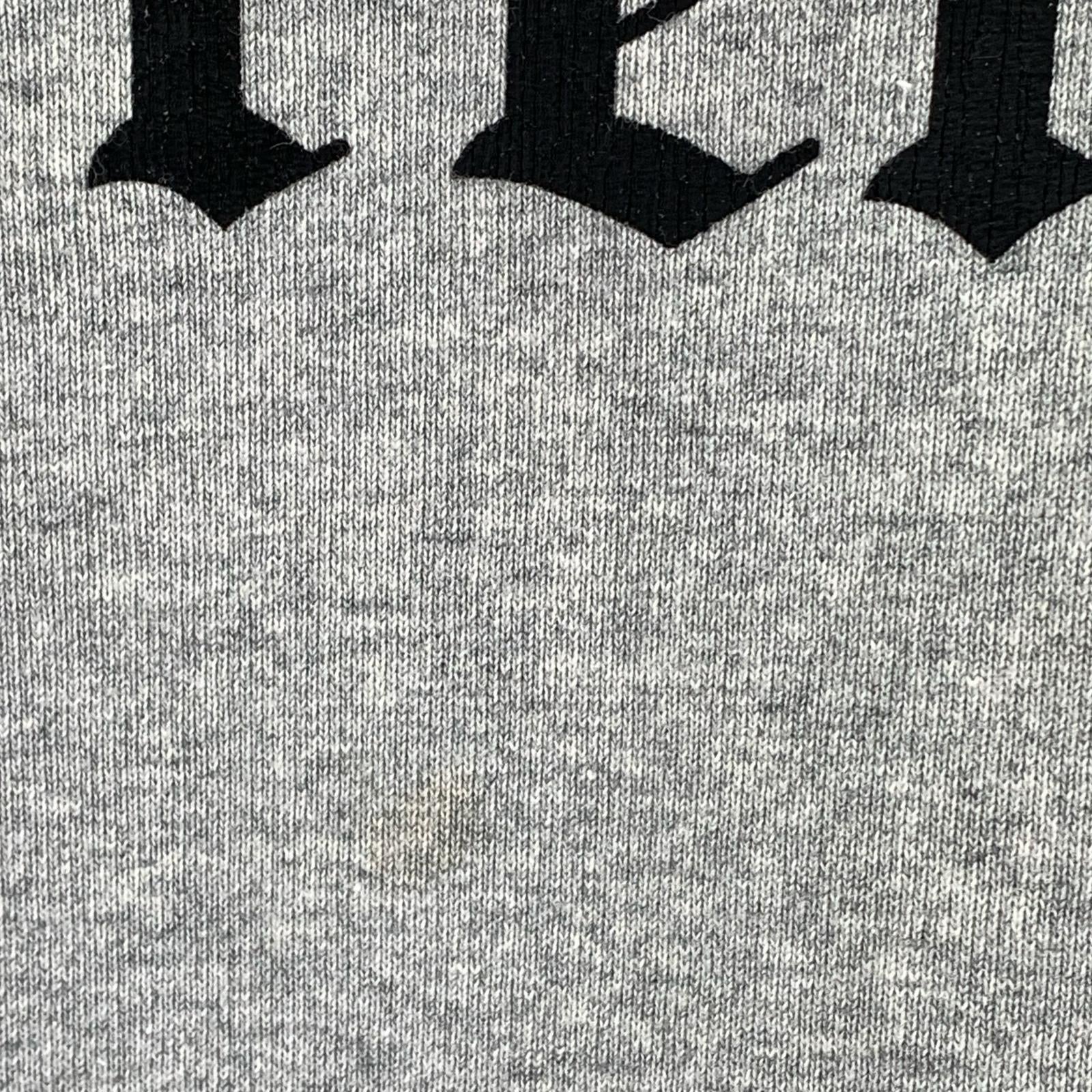パーカー Washed Old English Hooded Sweatshirt M M グレー